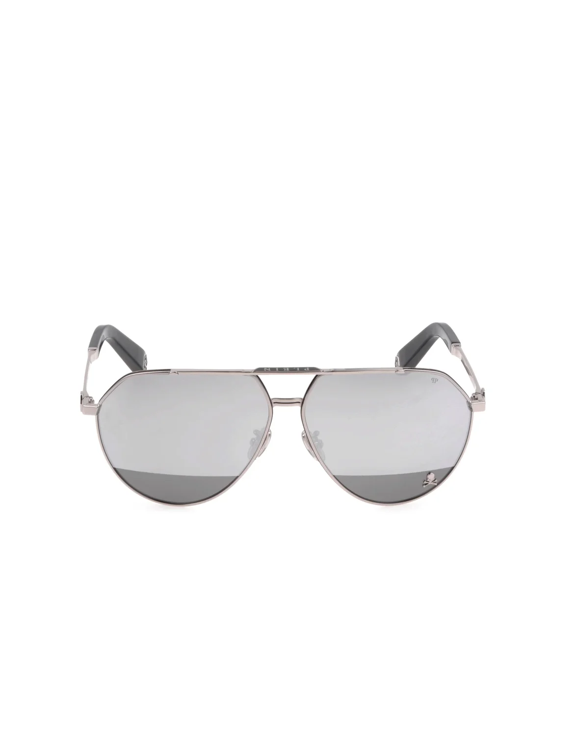 Sunglasses PLEIN THE SKULL  Hexagon, цвет: Серебристый