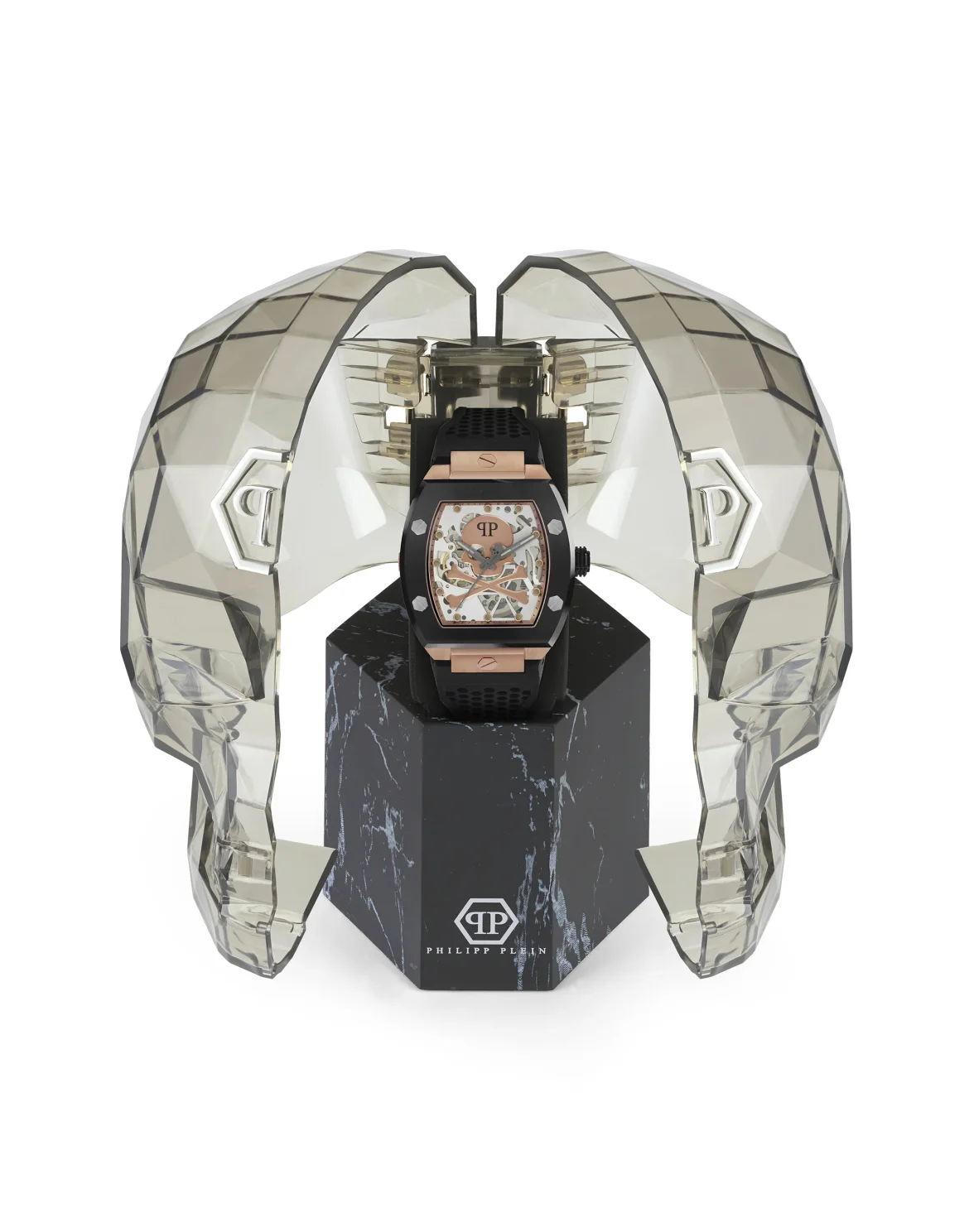THE $KELETON GOLD WATCH, цвет: Розовый