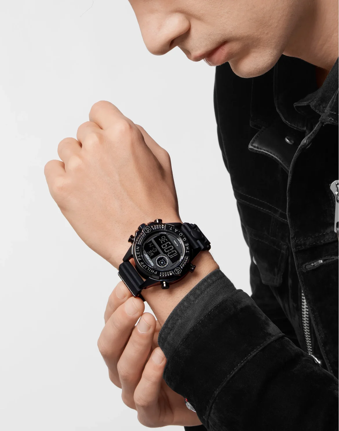THE G.O.A.T. STARFIRE BALCK PLATED Watch, цвет: Черный