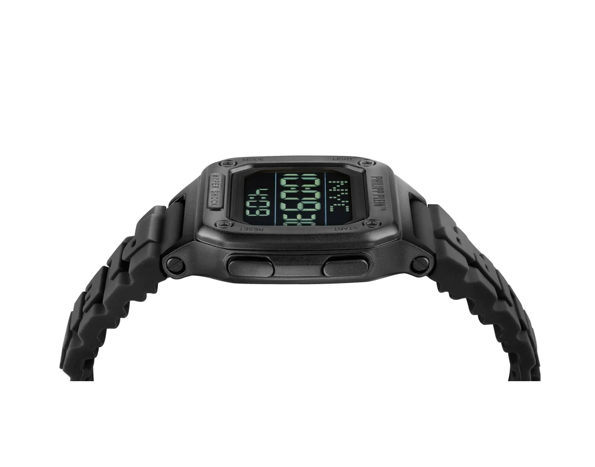 HYPER $HOCK TORNADO SILVER CRYSTAL Watch, цвет: Черный