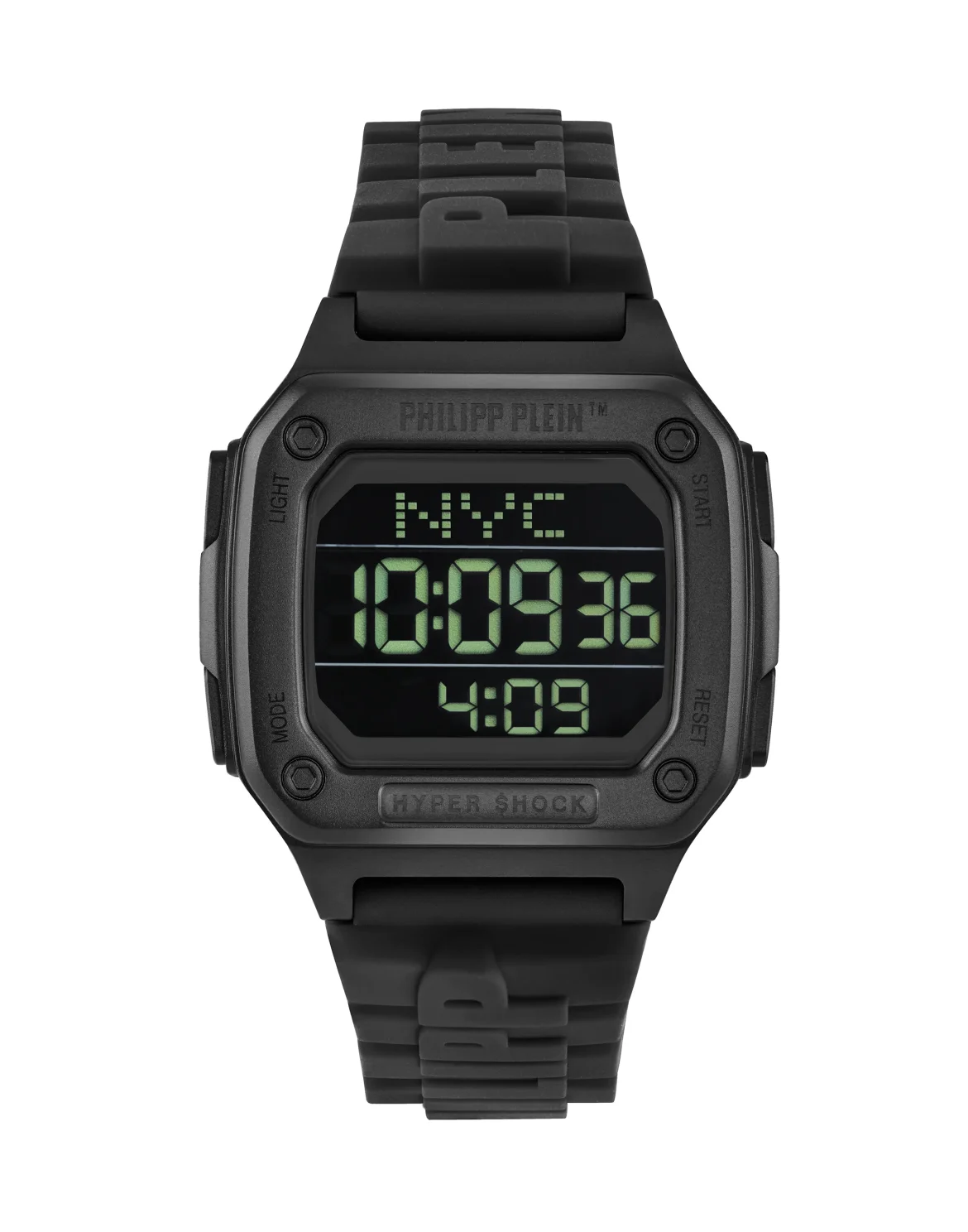 HYPER $HOCK TORNADO SILVER CRYSTAL Watch, цвет: Черный