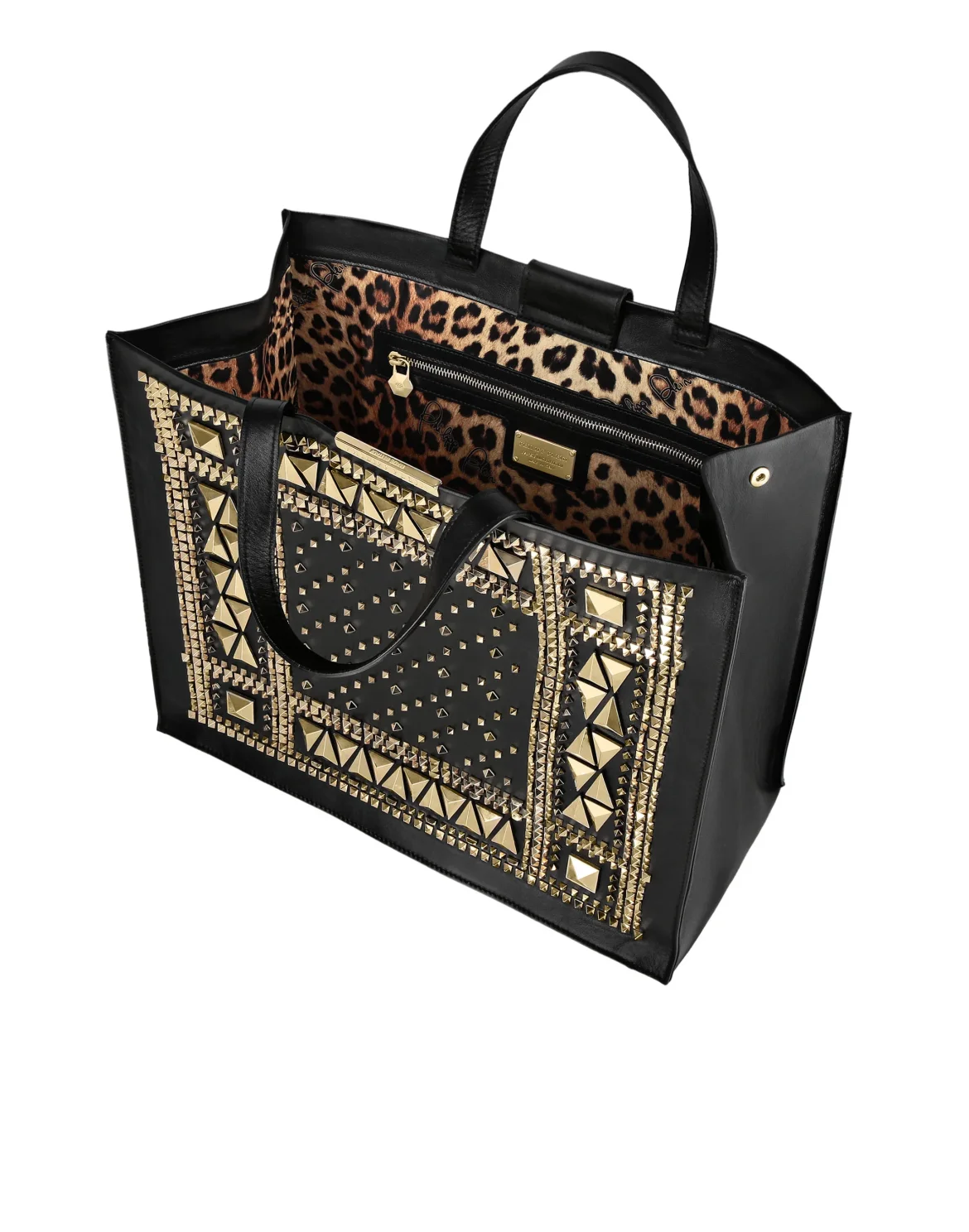 Limited Edition Tote Bag Stud, цвет: Черный