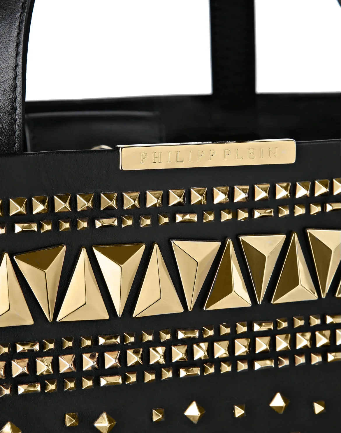 Limited Edition Tote Bag Stud, цвет: Черный
