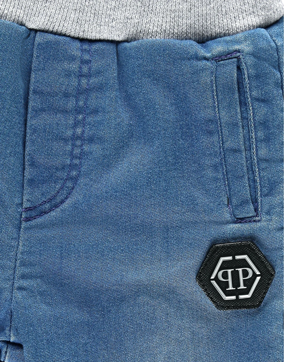 LONG TROUSERS Hexagon, цвет: Синий