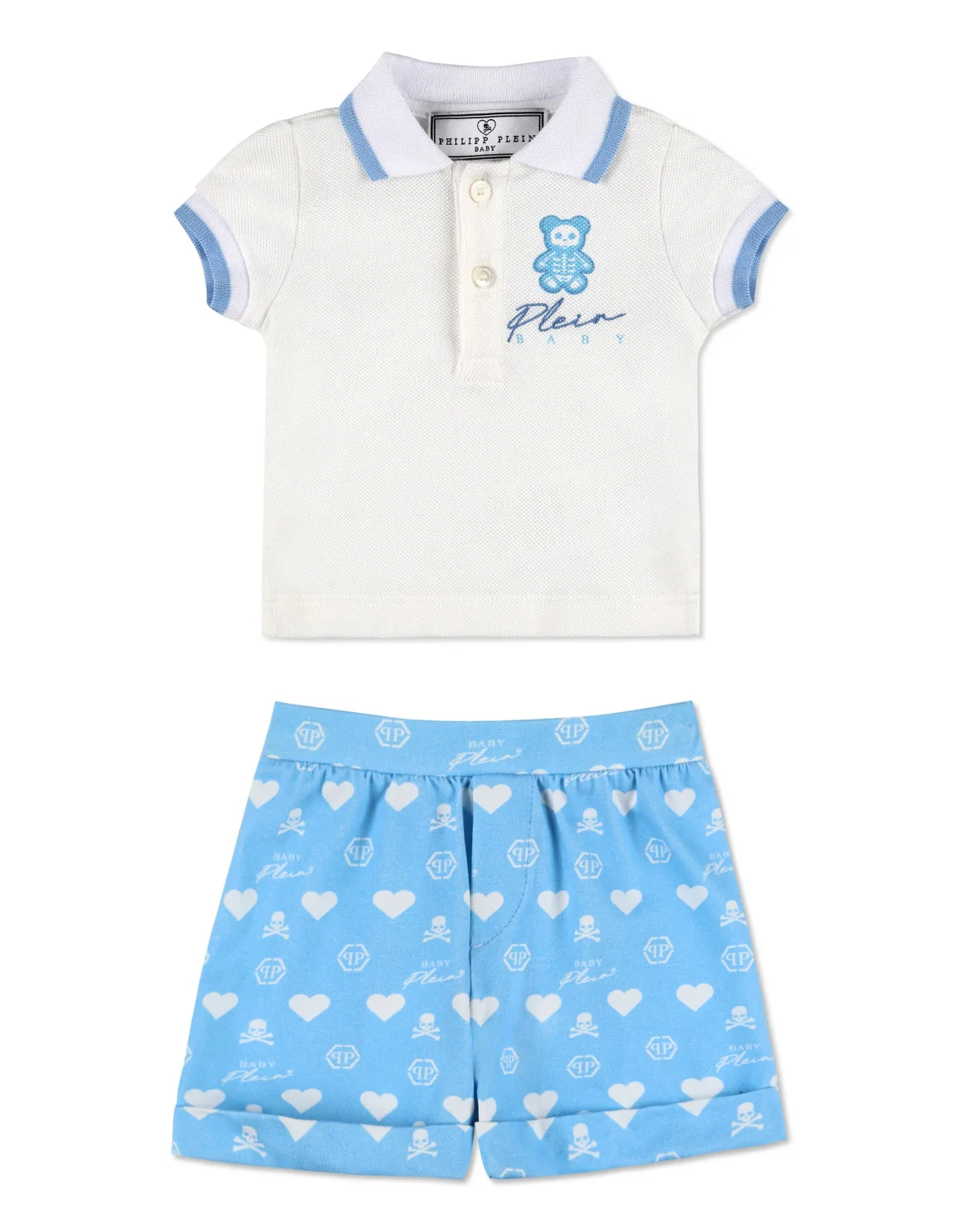 POLO+SHORTS, цвет: Белый