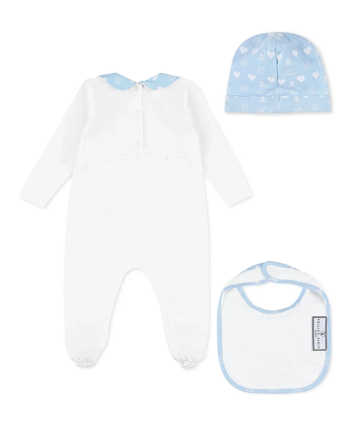 BABYGROW+BIB+HAT, цвет: Белый