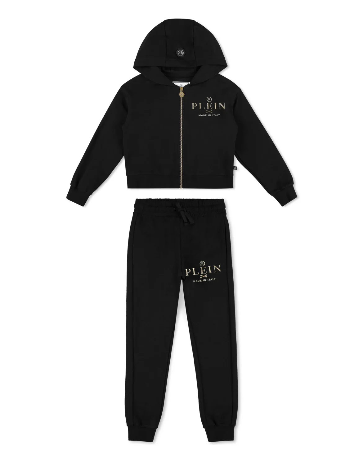 Zip Hoodie + Joggers Set, цвет: Черный