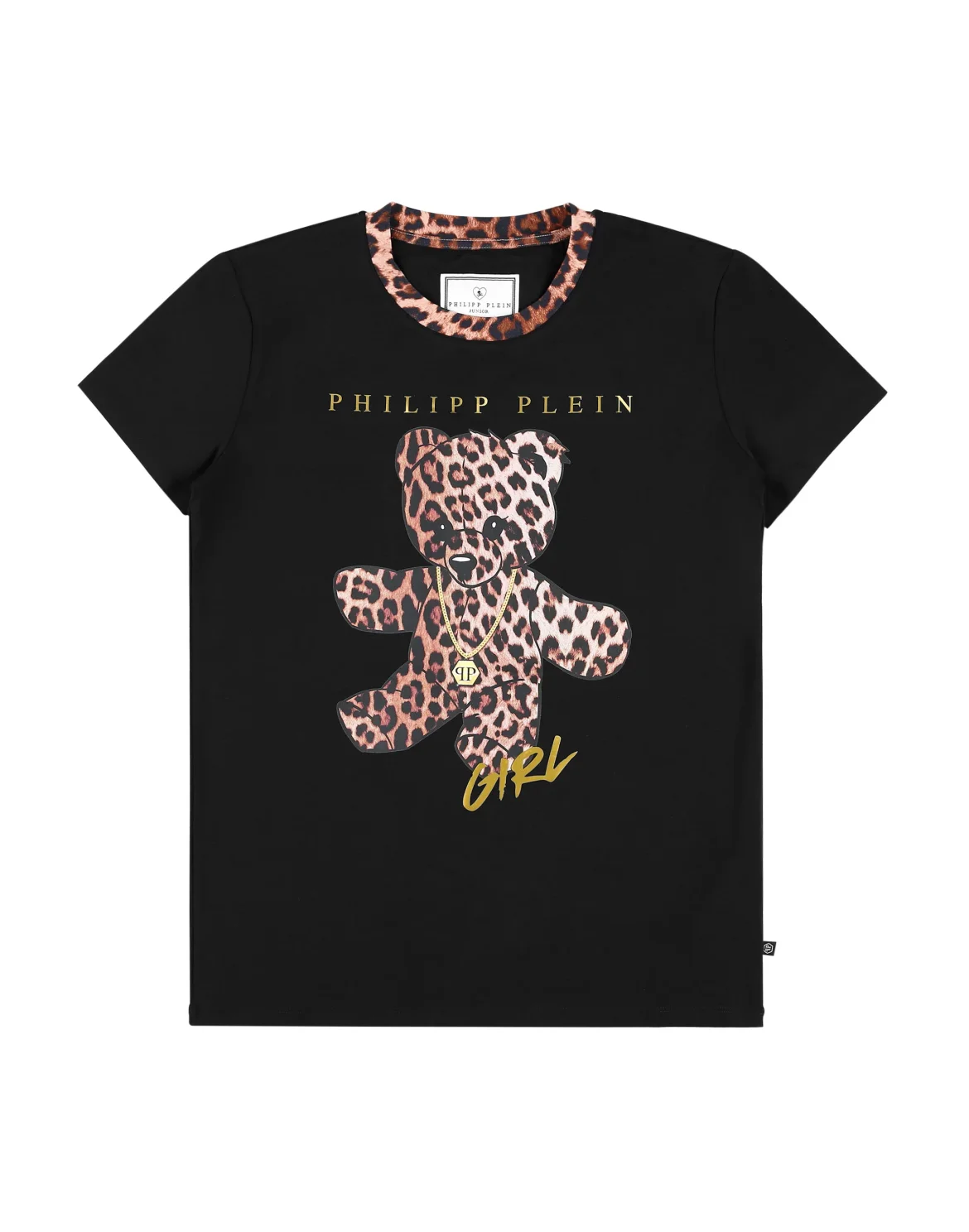 T-SHIRT SHORT SLEEVE Teddy Bear, цвет: Черный