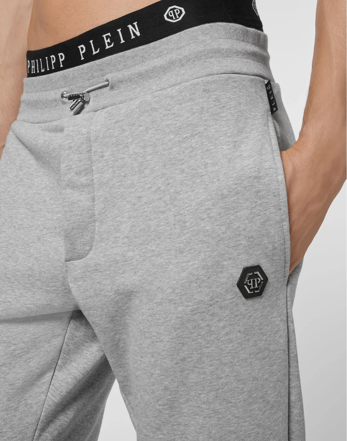 Jogging Trousers Iconic Plein, цвет: Серый