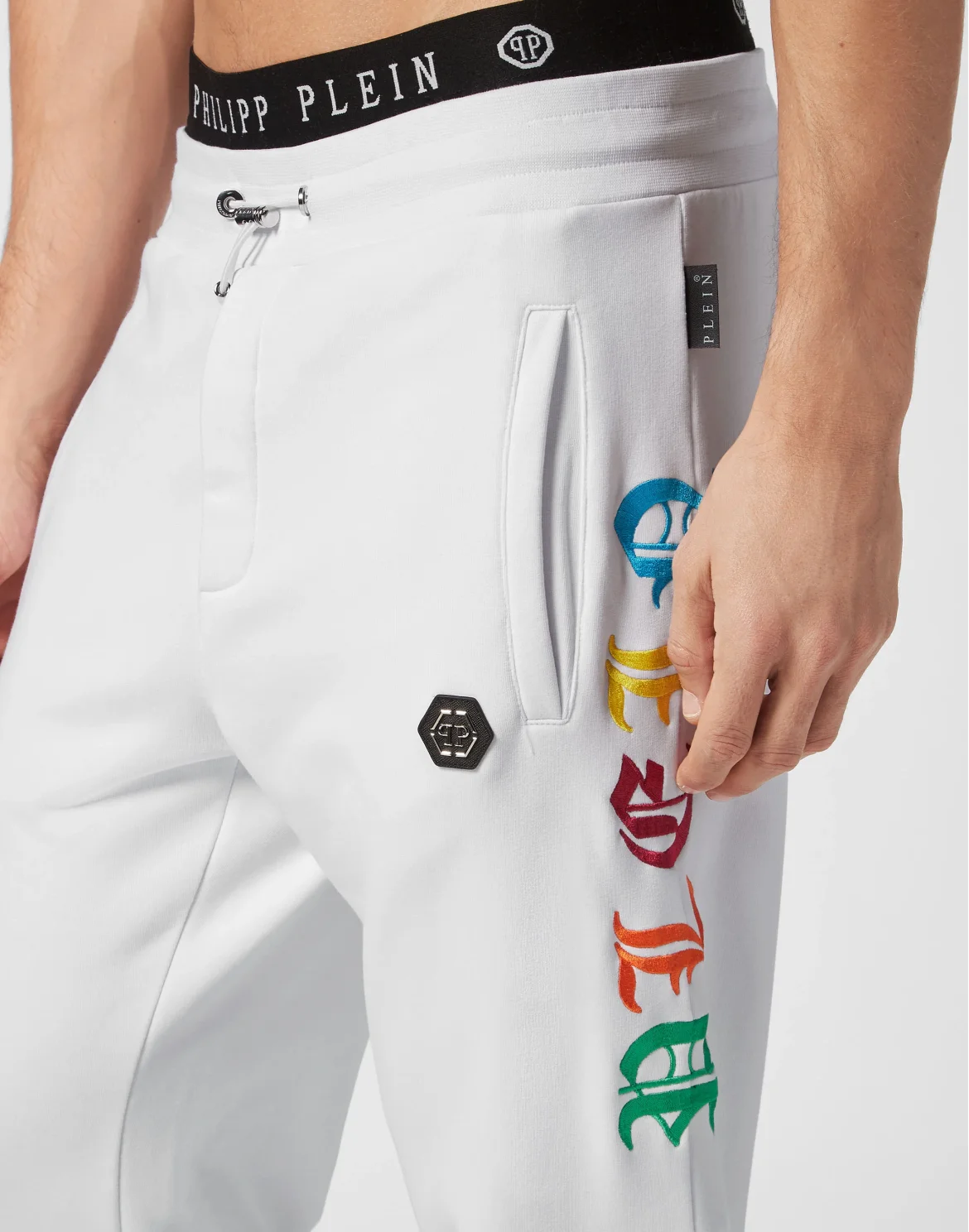 Jogging Trousers Gothic Plein, цвет: Белый