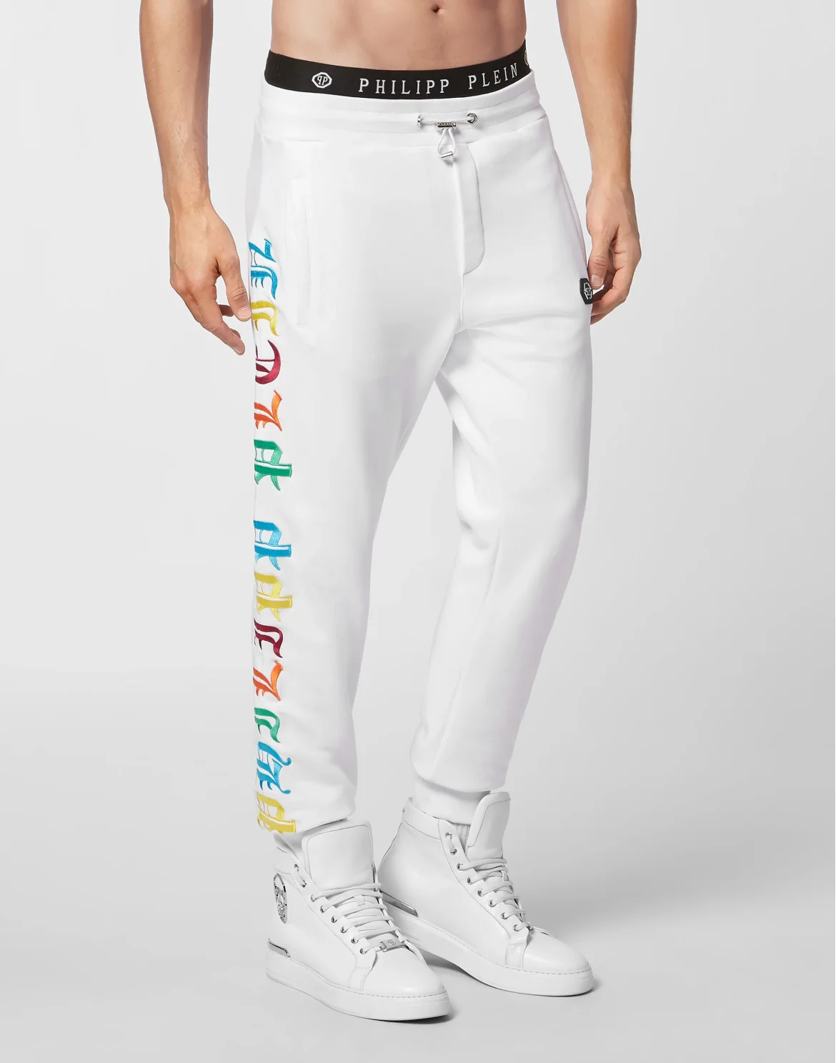 Jogging Trousers Gothic Plein, цвет: Белый