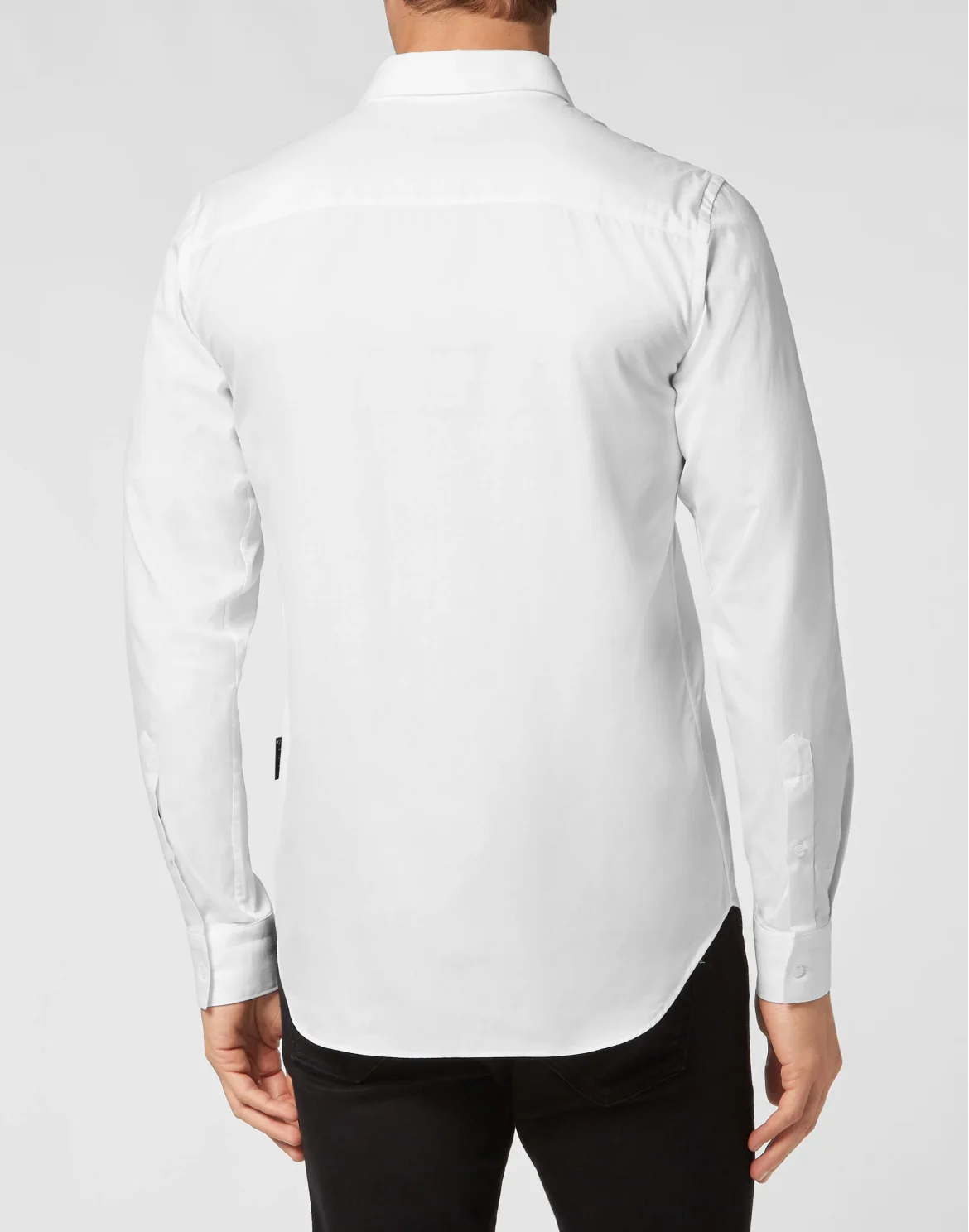 Shirt Sugar Daddy Cut LS Skull, цвет: Белый