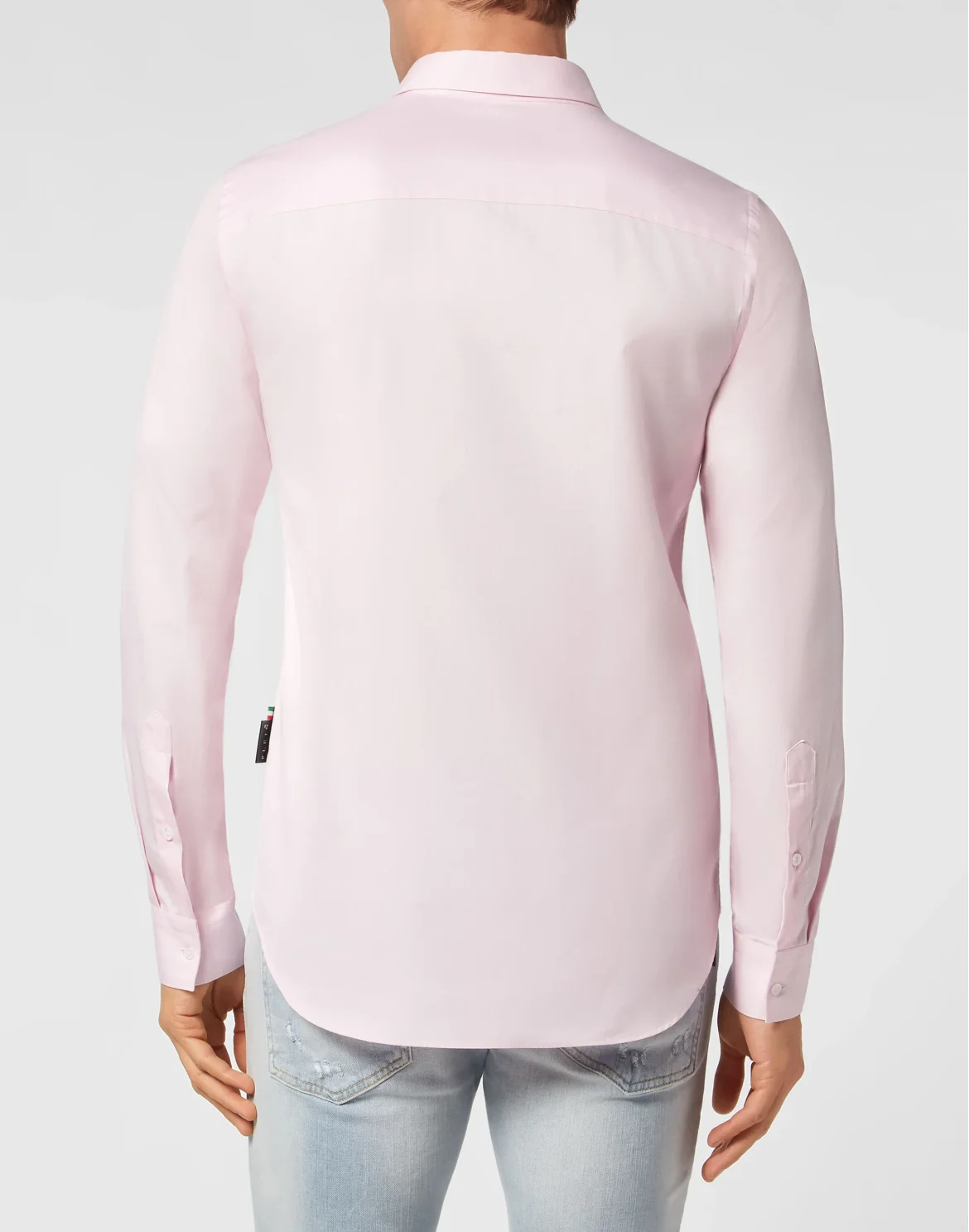 Shirt Sugar Daddy Cut LS Skull, цвет: Розовый