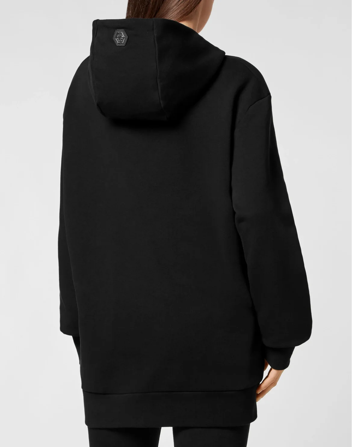 Hoodie Sweatshirt Crystal Skull, цвет: Черный