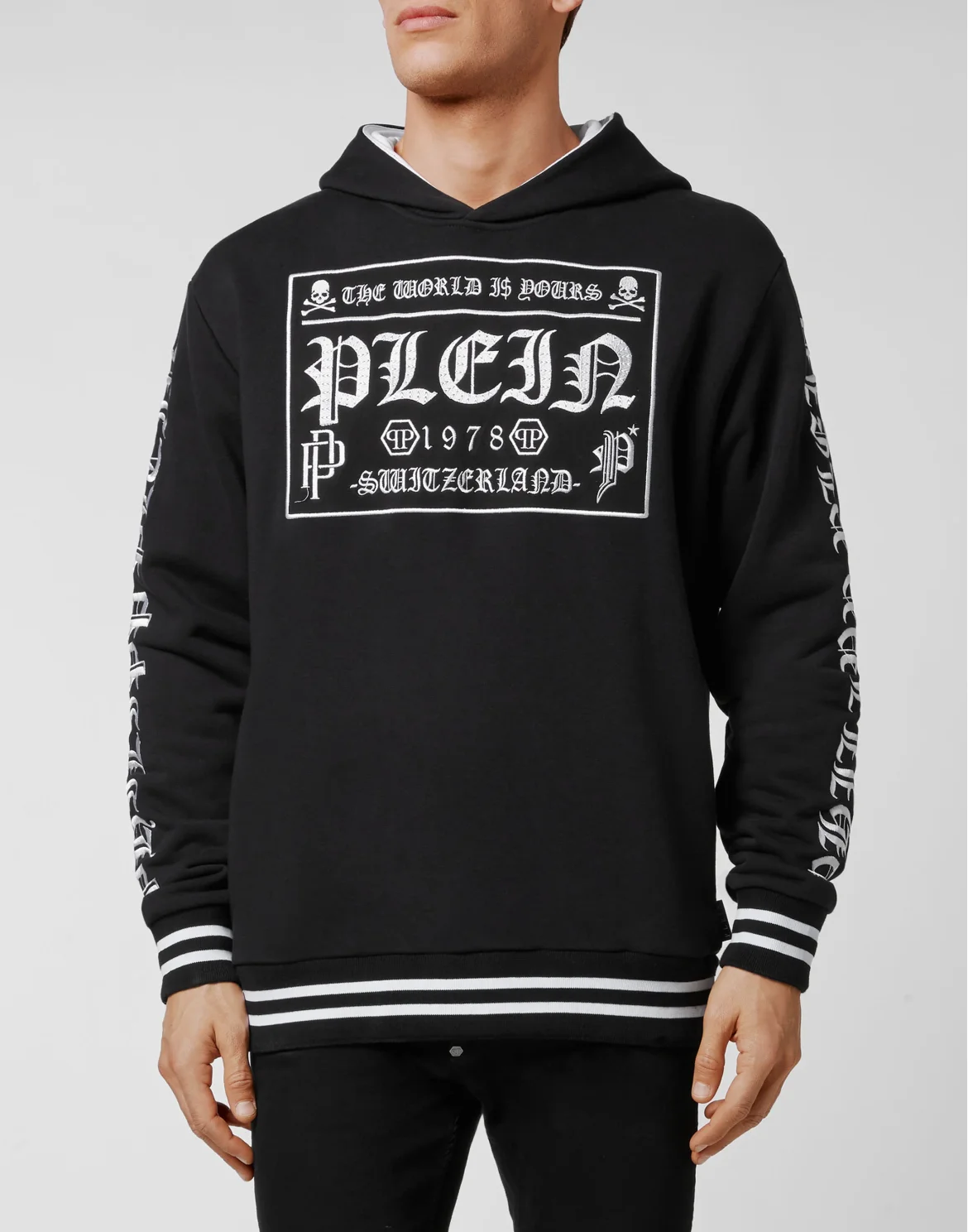 Hoodie Sweatshirt PP1978, цвет: Черный