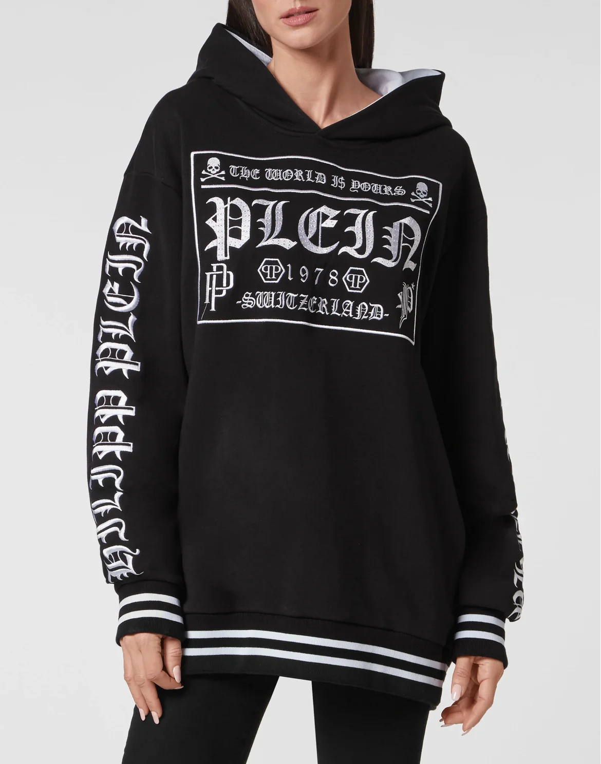 Hoodie Sweatshirt PP1978, цвет: Черный