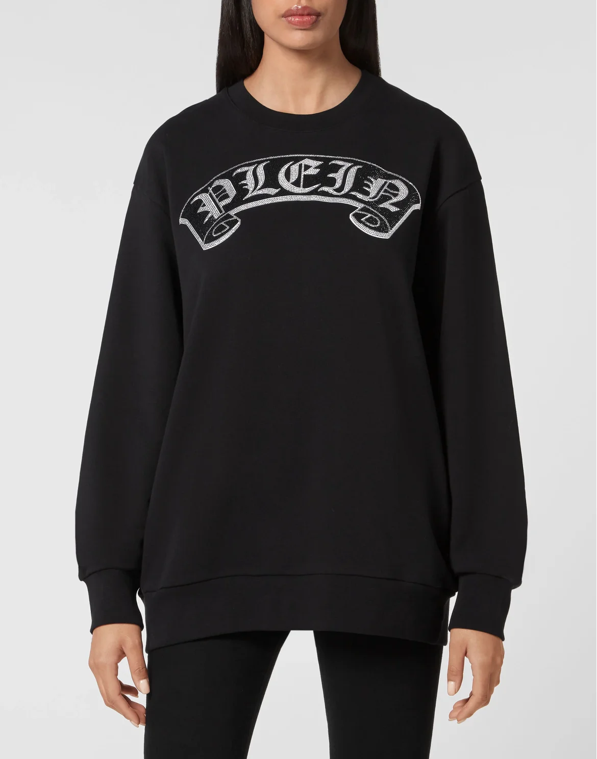 Sweatshirt LS Stones Gothic Plein, цвет: Черный