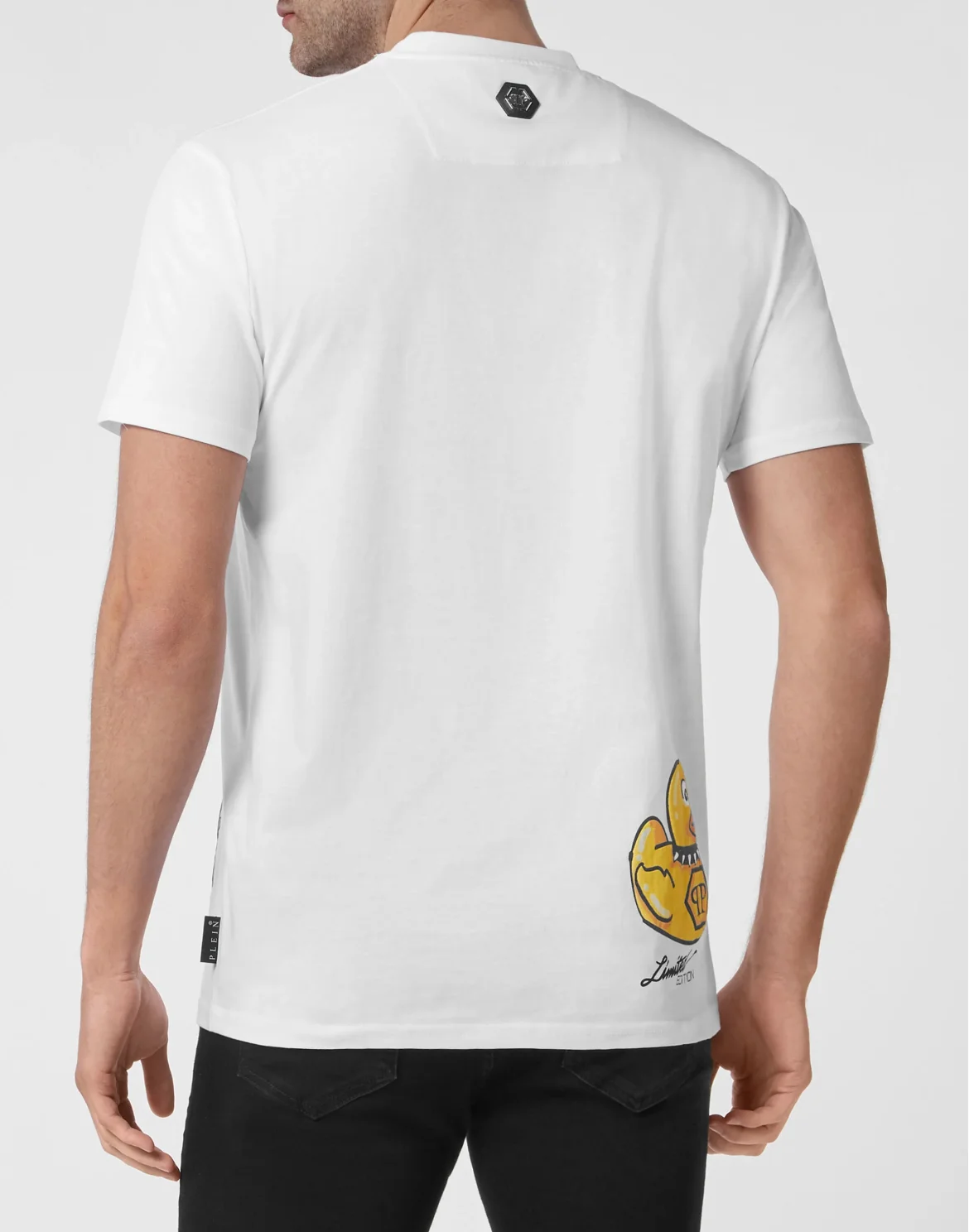 Jersey T-shirt Round Neck SS PP Duck, цвет: Белый