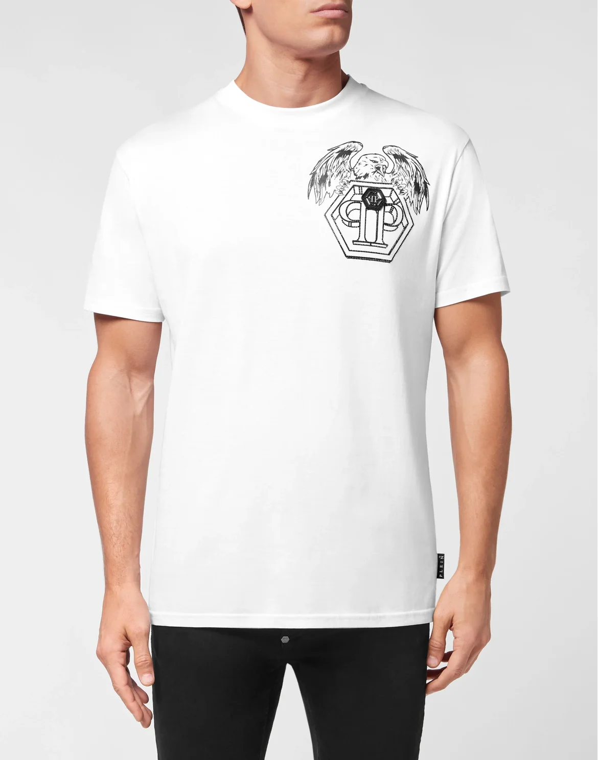 T-shirt Round Neck SS Hexagon, цвет: Белый
