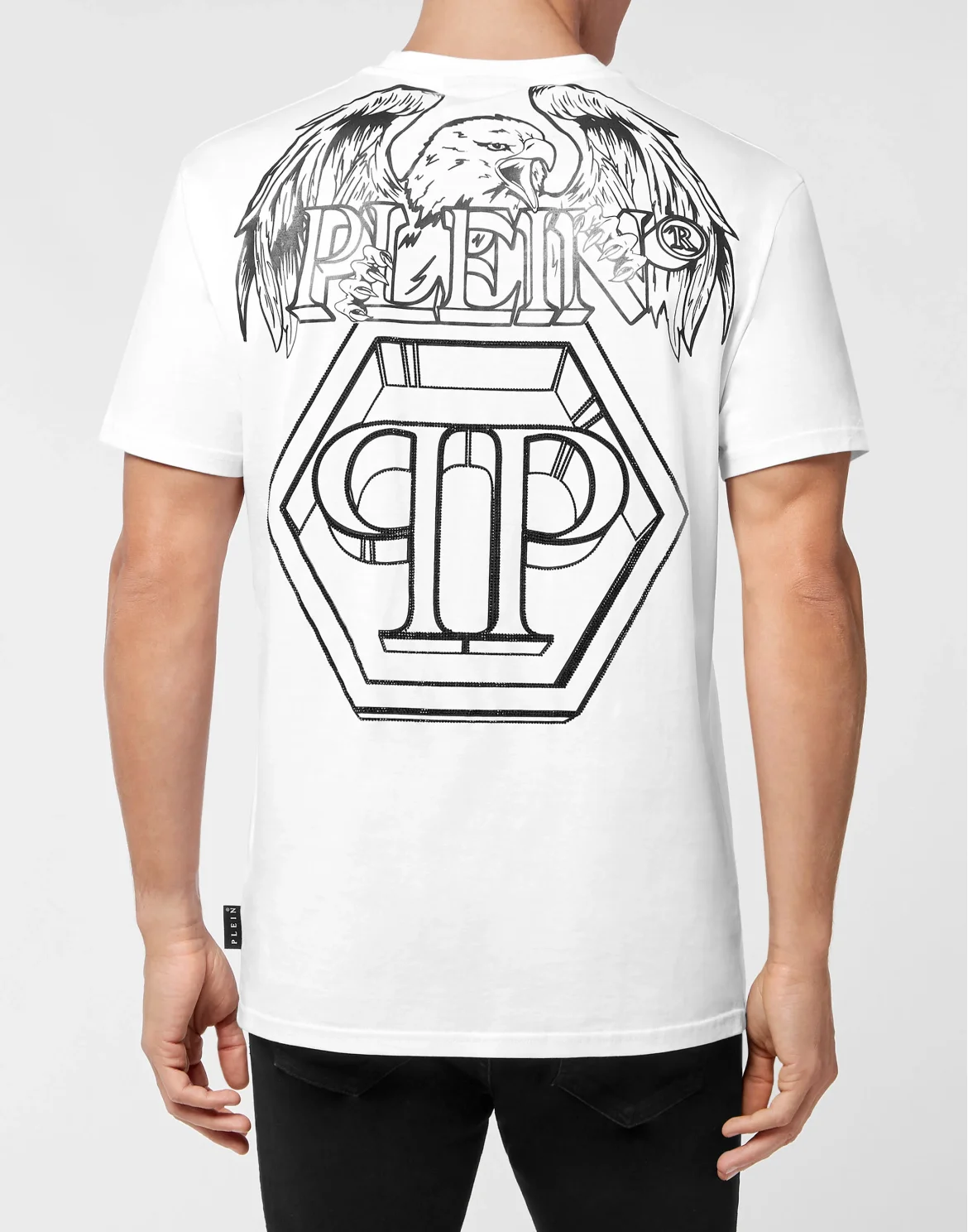 T-shirt Round Neck SS Hexagon, цвет: Белый