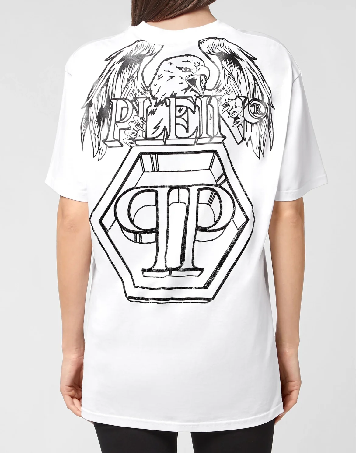 T-shirt Round Neck SS Hexagon, цвет: Белый