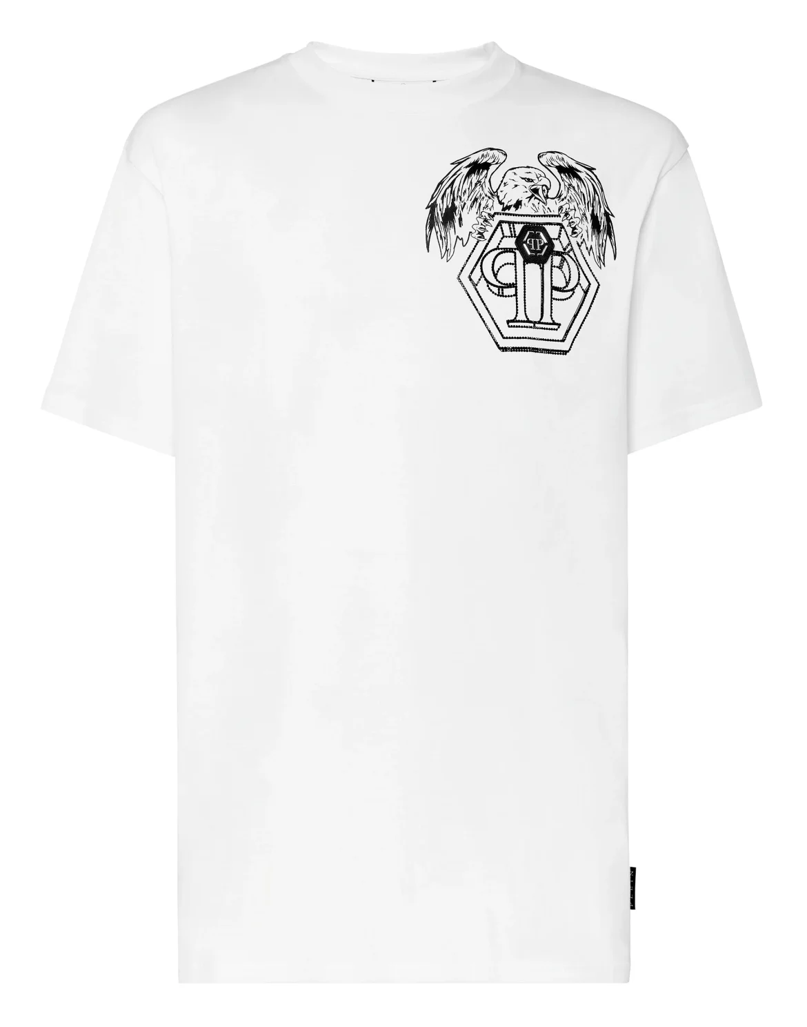 T-shirt Round Neck SS Hexagon, цвет: Белый