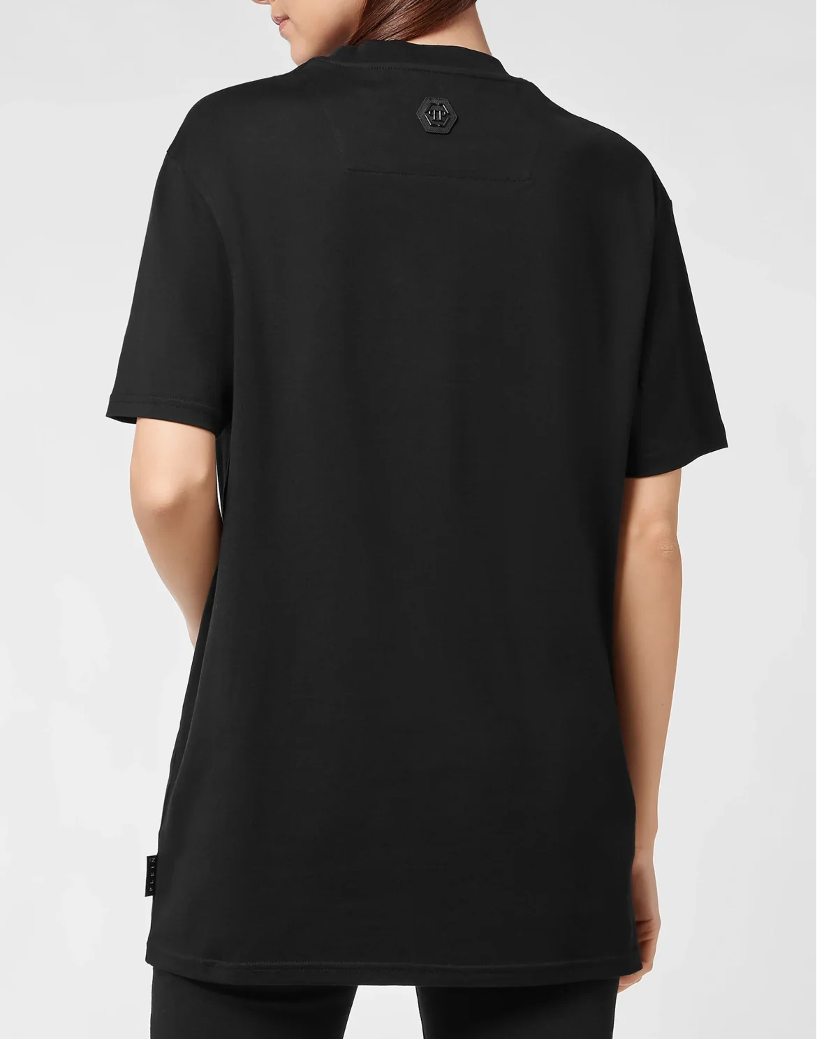 T-shirt Round Neck SS Baroque, цвет: Черный