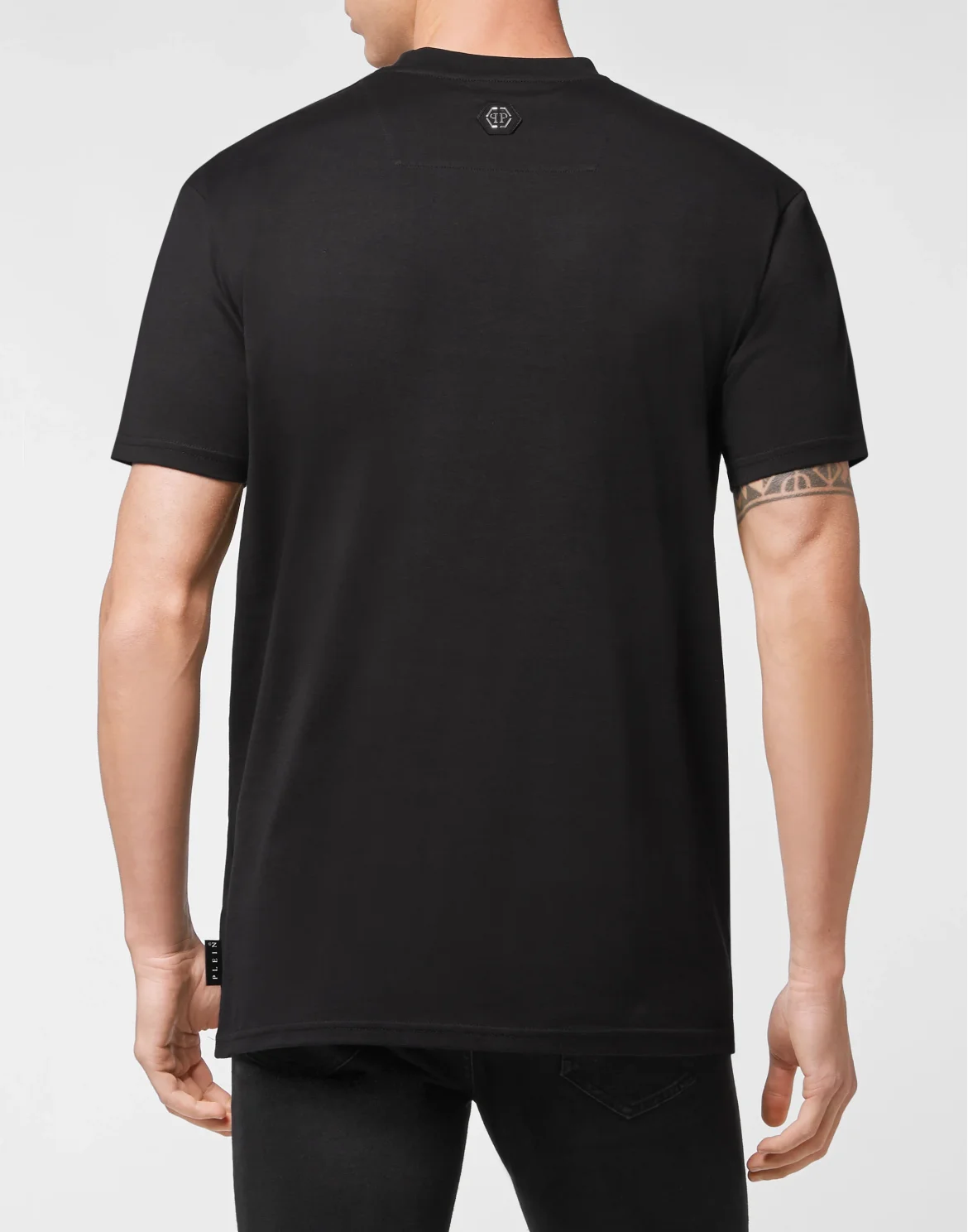 T-shirt Round Neck SS Baroque, цвет: Черный