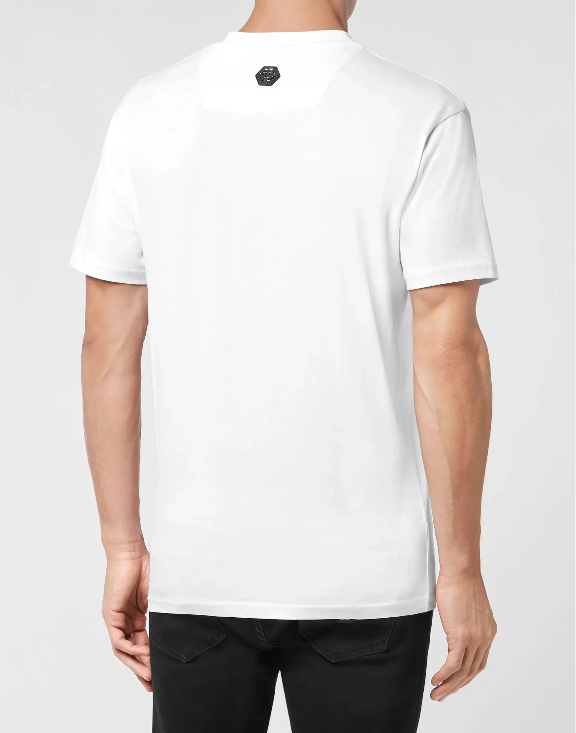 T-shirt Round Neck SS Gothic Plein, цвет: Белый