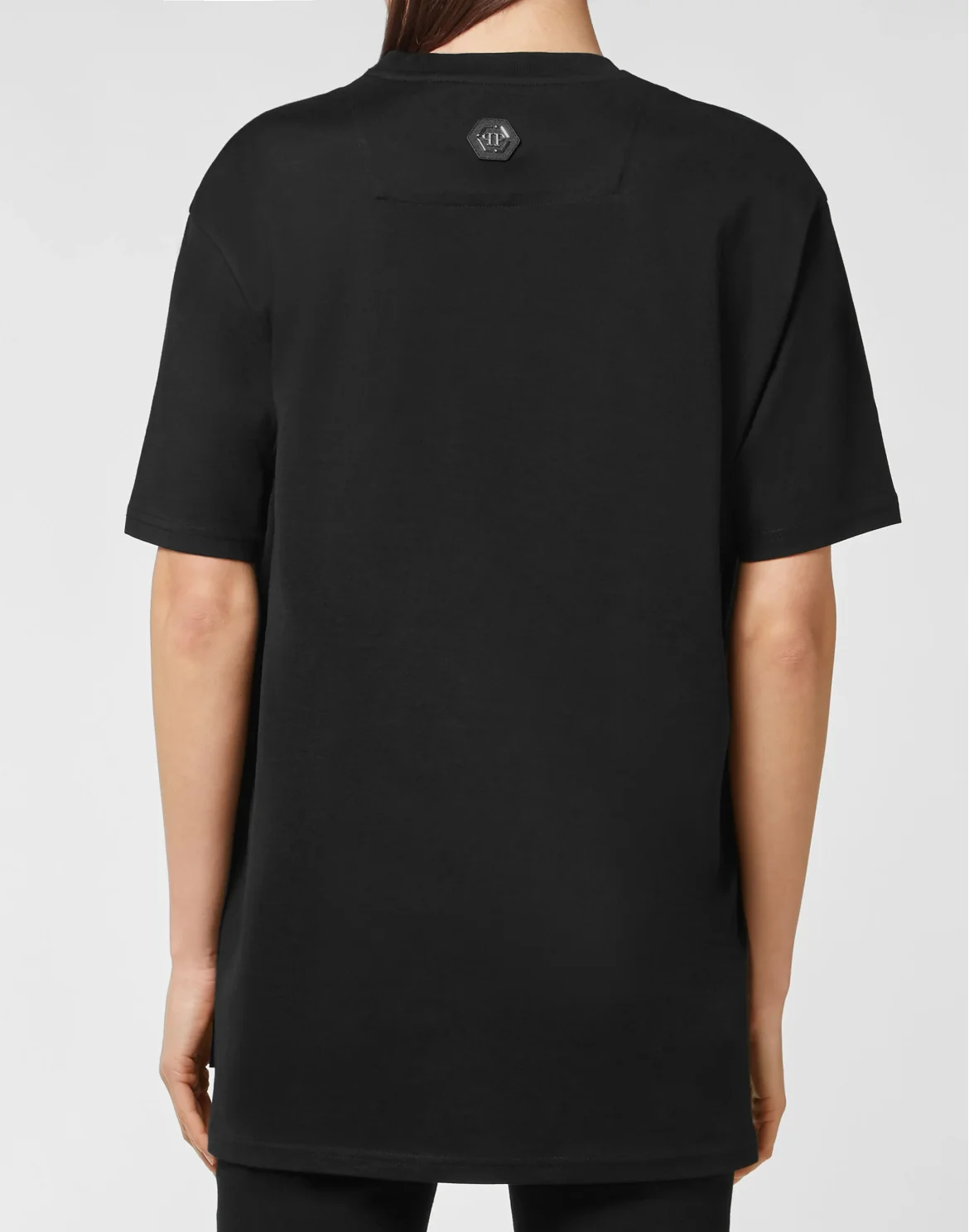 T-shirt Round Neck SS Gothic Plein, цвет: Черный
