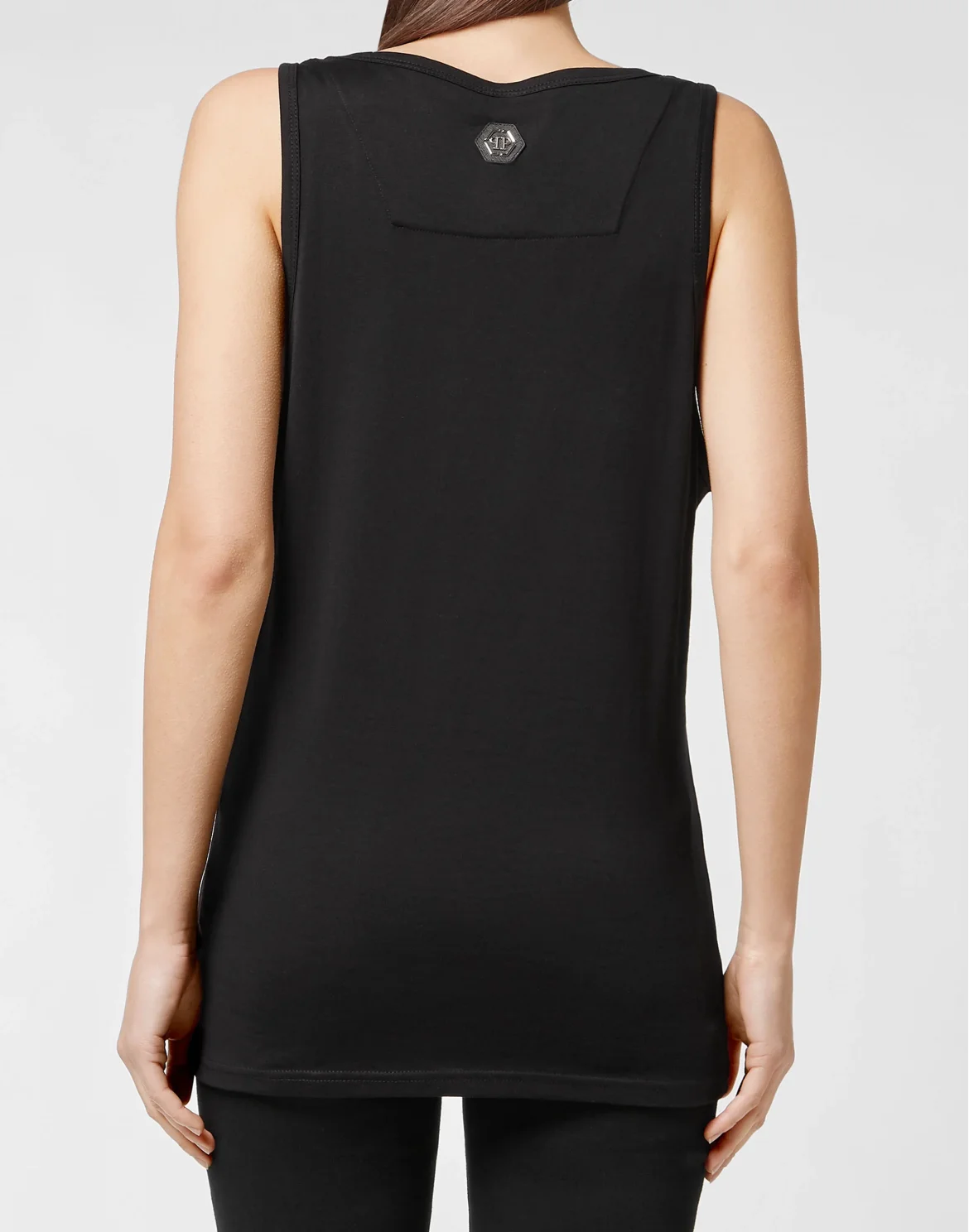 Tank Top Gothic Plein, цвет: Черный