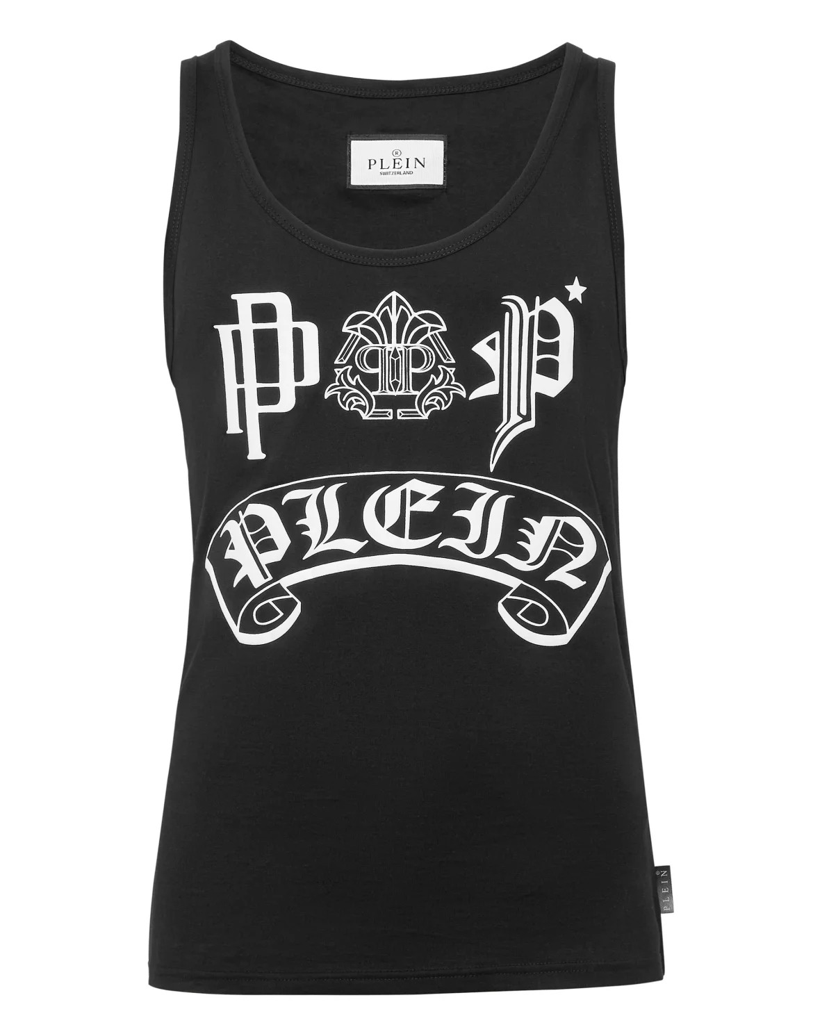 Tank Top Gothic Plein, цвет: Черный