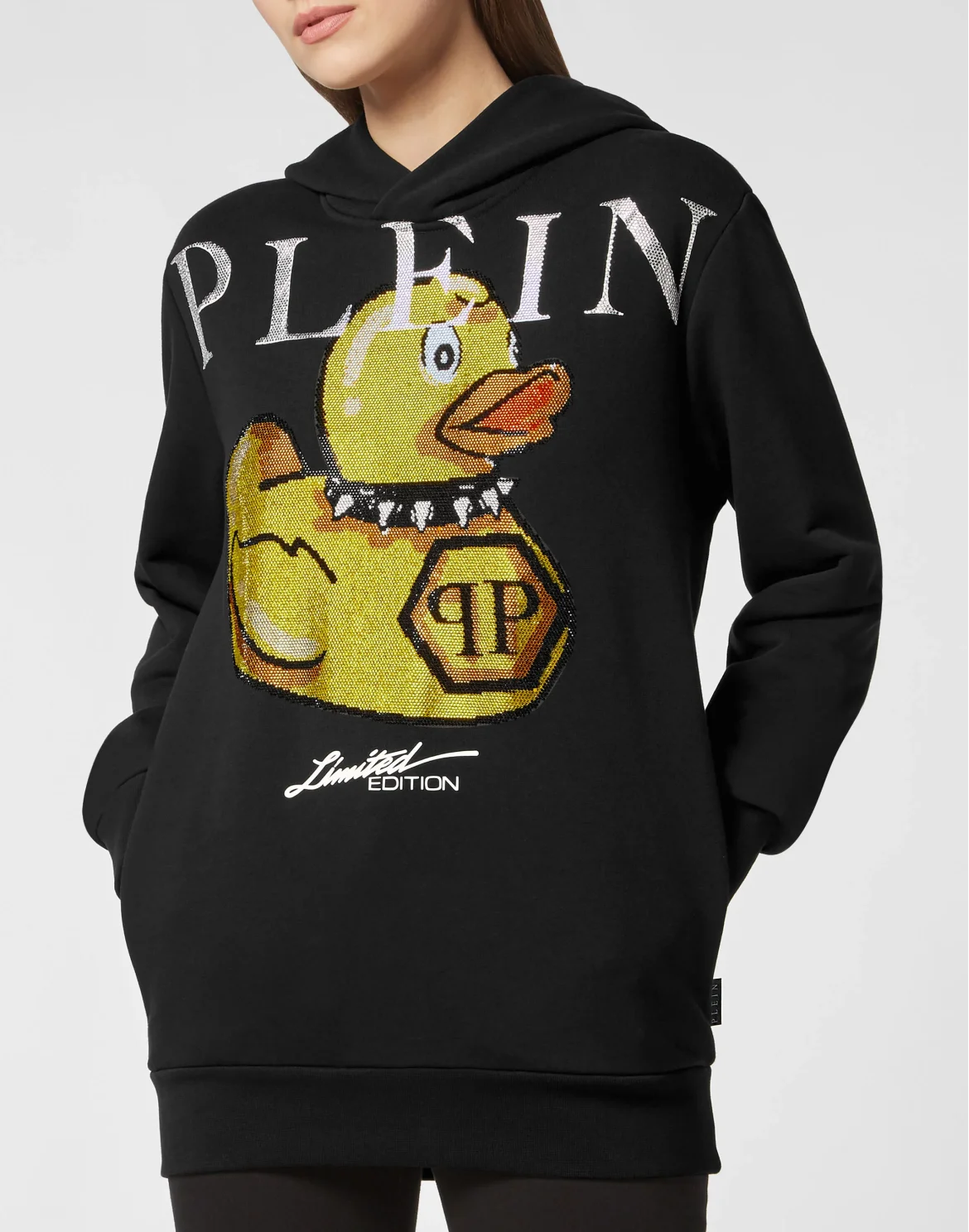 Hoodie sweatshirt Stones PP Duck, цвет: Черный