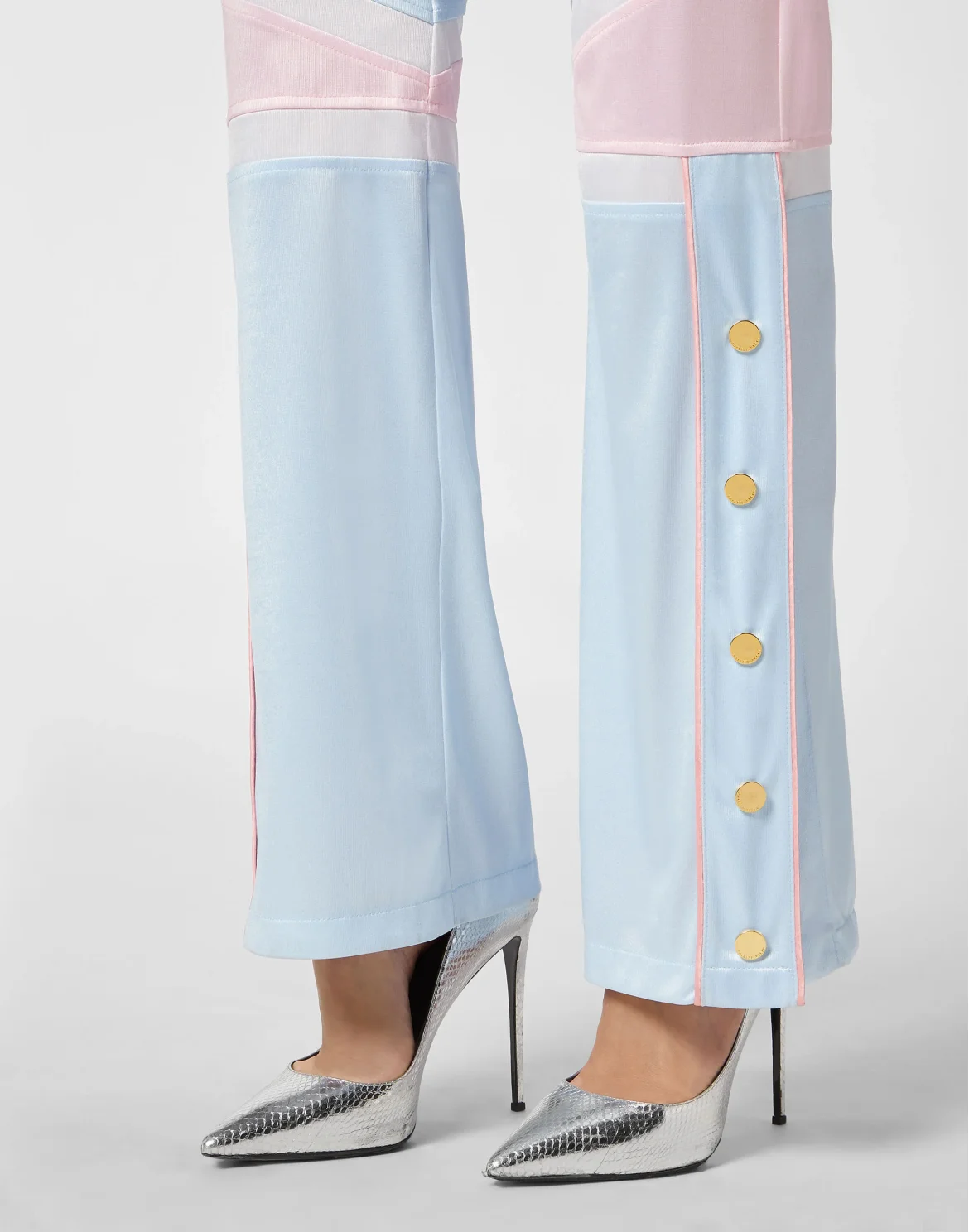 Top/Trousers Tracksuit Stripes, цвет: Голубой