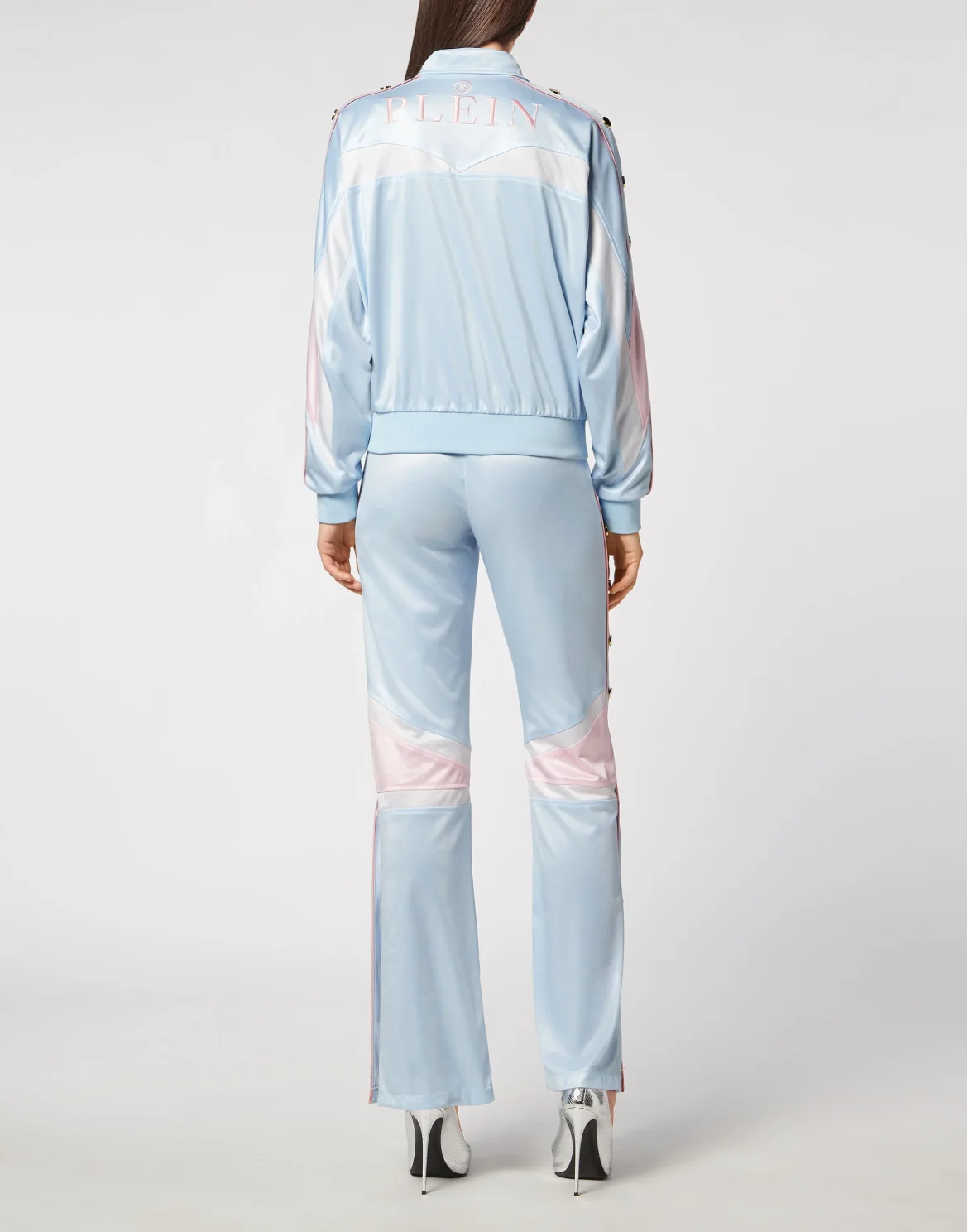 Top/Trousers Tracksuit Stripes, цвет: Голубой