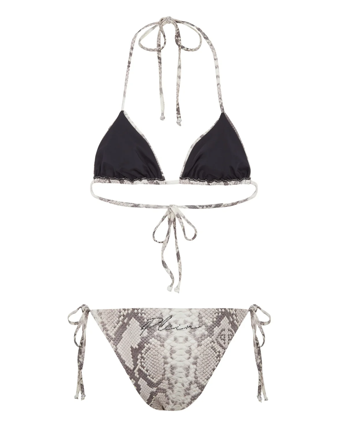 Bikini Python Print Baroque, цвет: Мультиколор