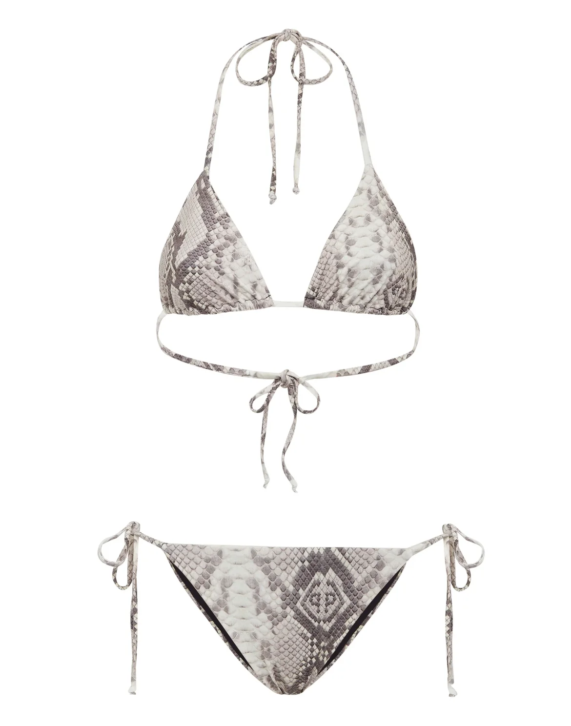 Bikini Python Print Baroque, цвет: Мультиколор
