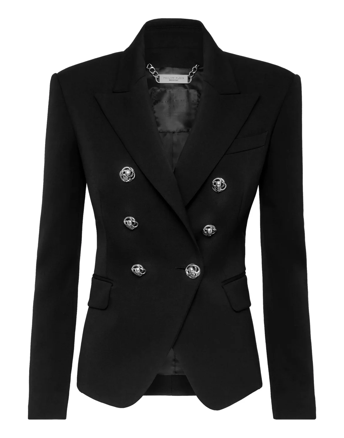 Fitted Blazer, цвет: Черный