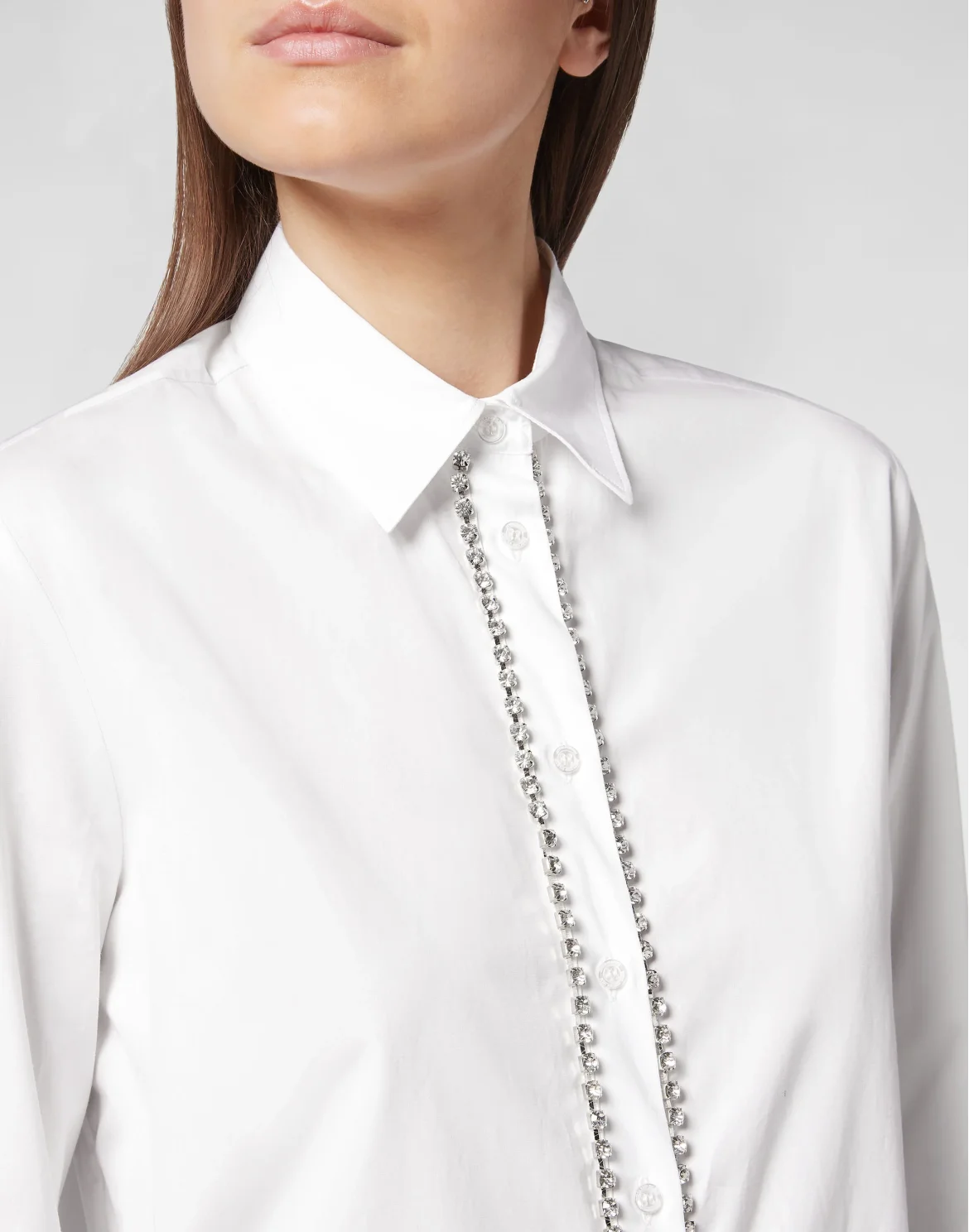 Shirt Dress Crystal, цвет: Белый