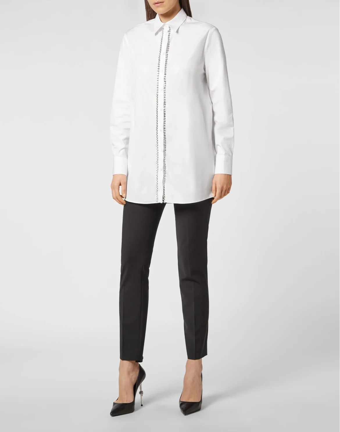 Shirt Dress Crystal, цвет: Белый