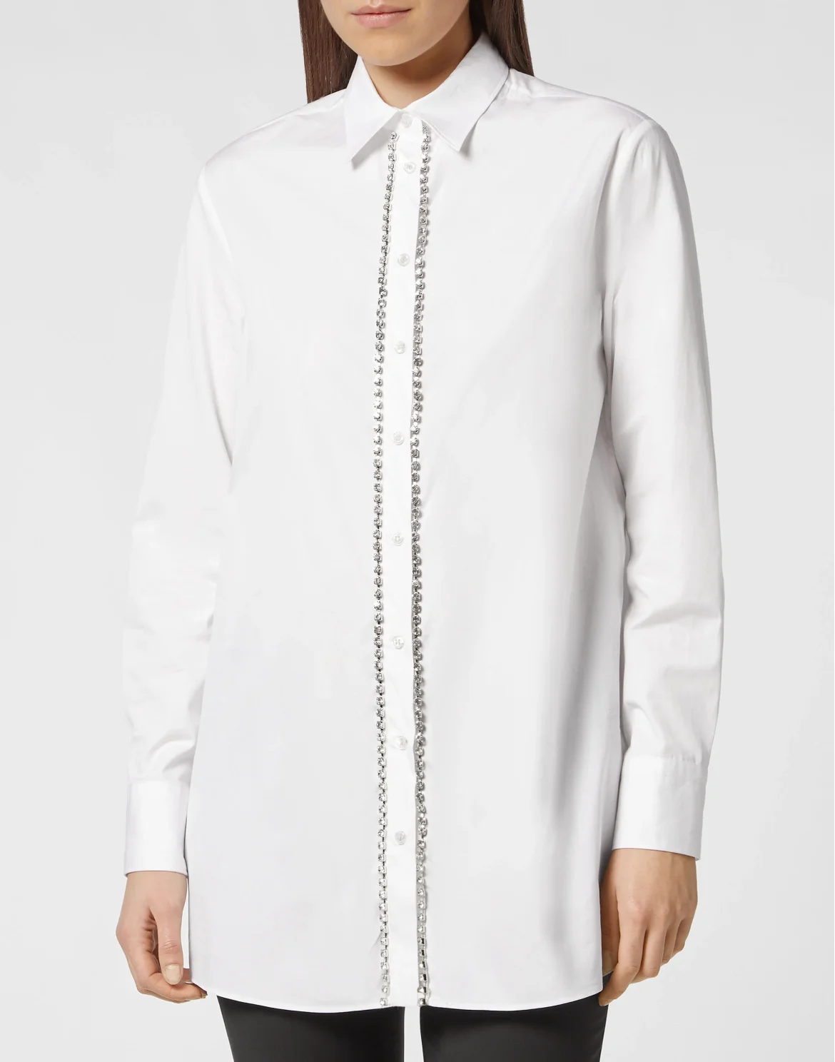 Shirt Dress Crystal, цвет: Белый