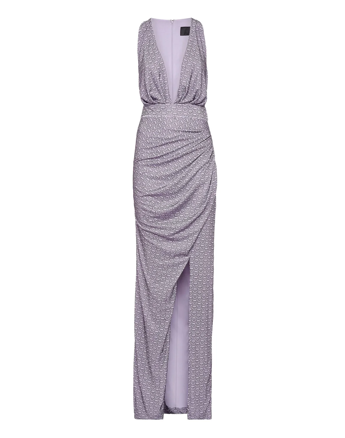 Long Dress Monogram with Crystals, цвет: Розовый