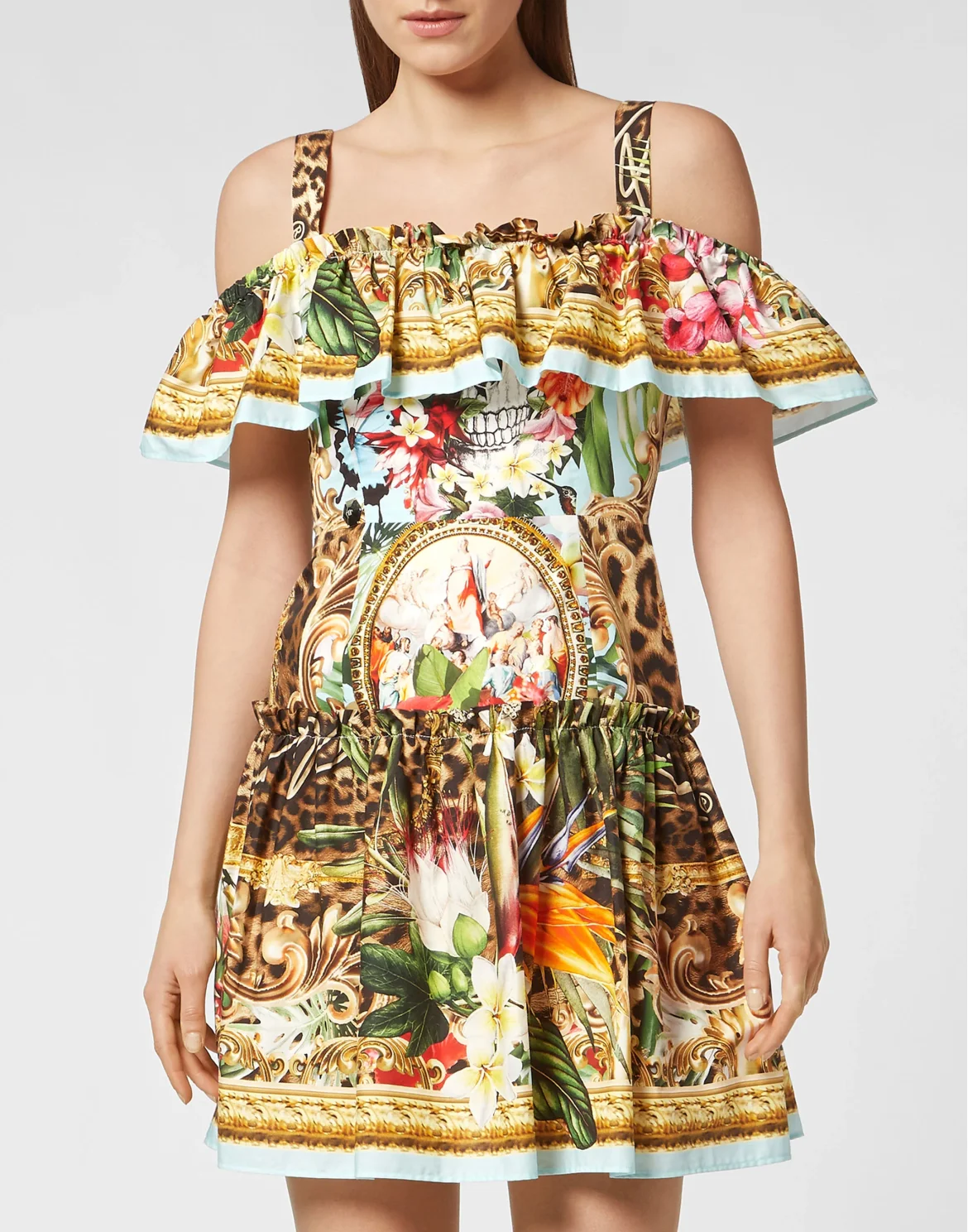 Mini Dress Leopard, цвет: Мультиколор
