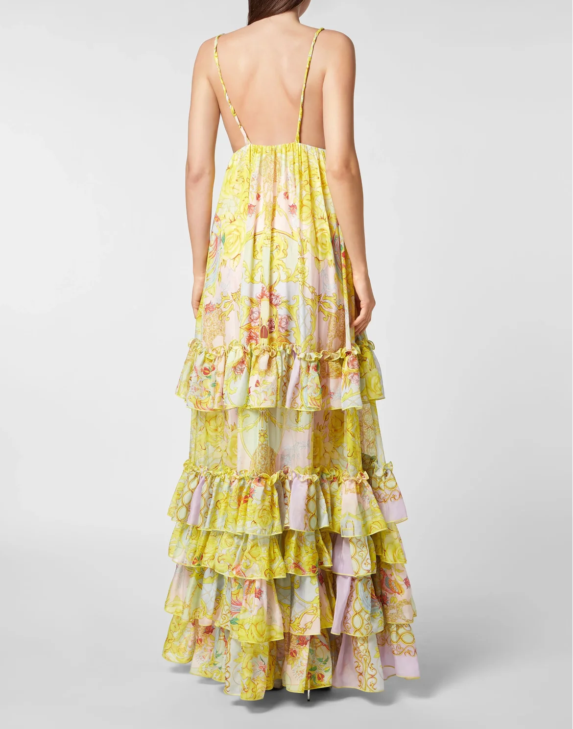 Long Dress New Baroque, цвет: Мультиколор