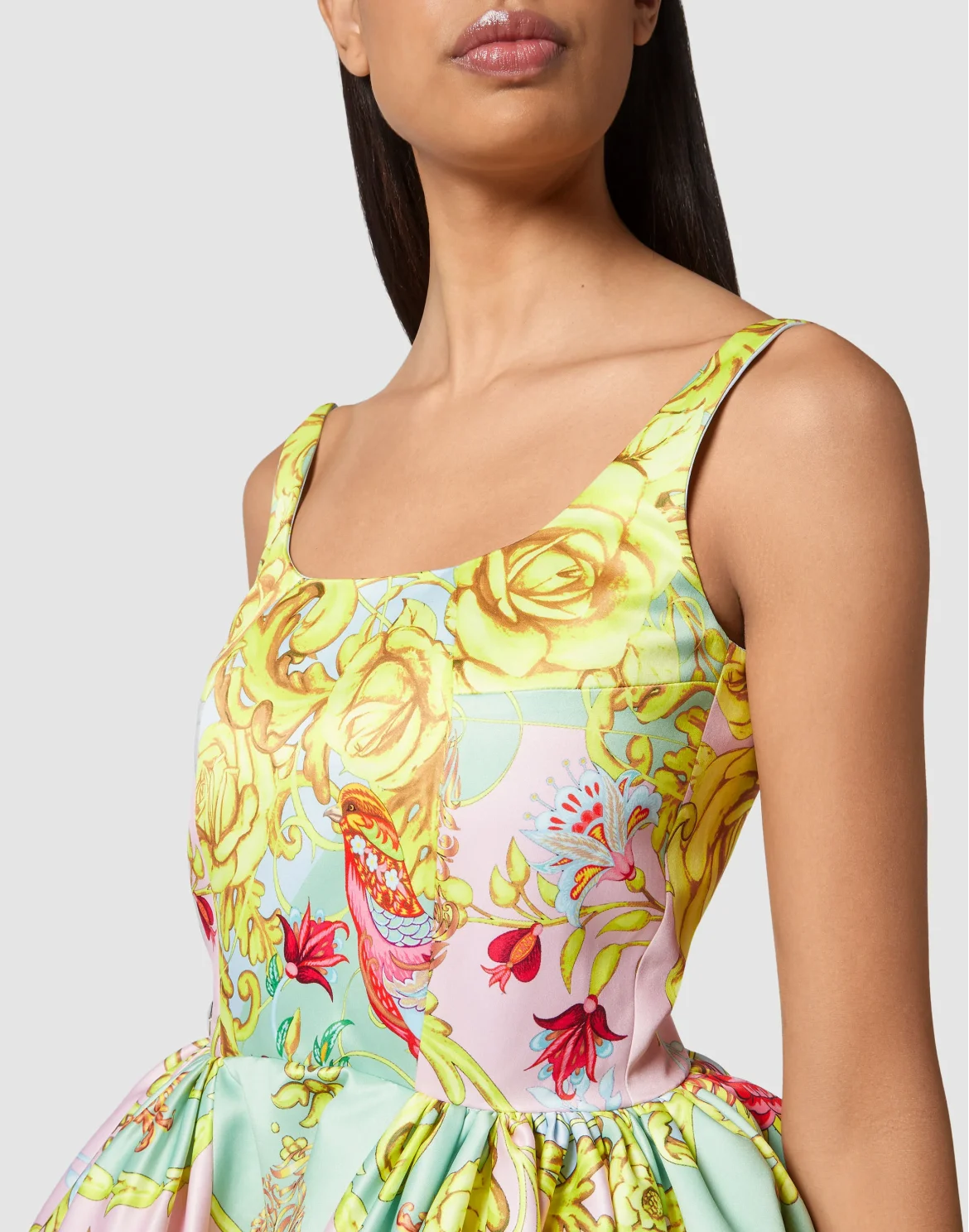 Flare Dress Baroque, цвет: Мультиколор