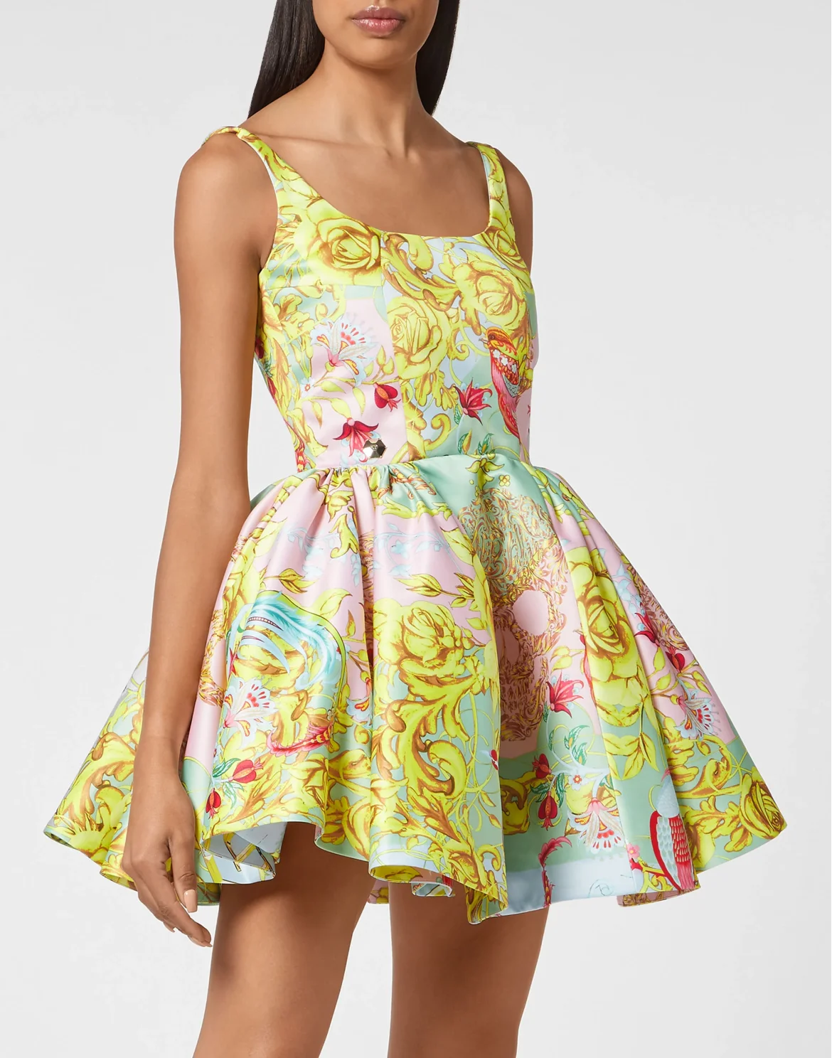Flare Dress Baroque, цвет: Мультиколор