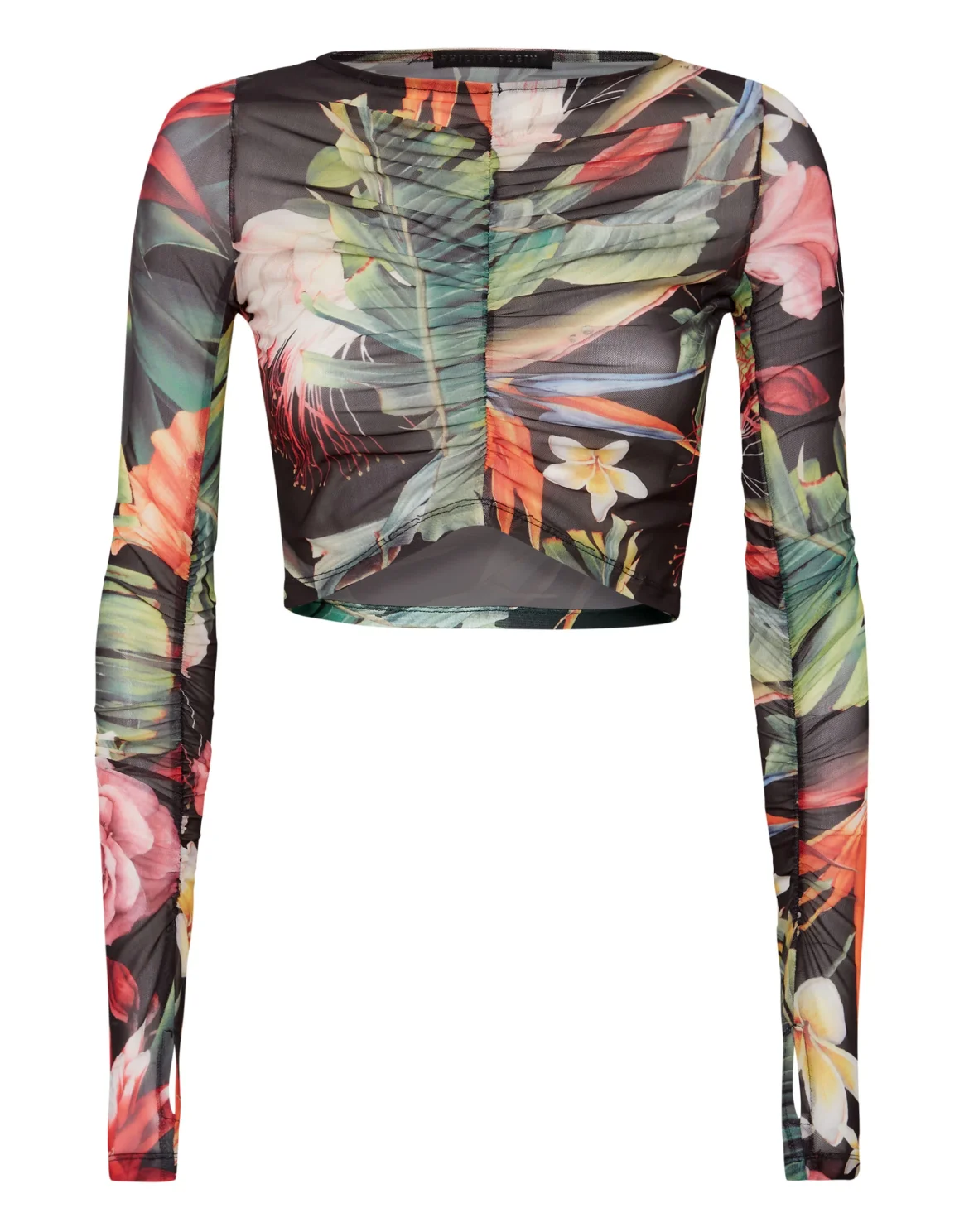 LS Top Flowers, цвет: Черный