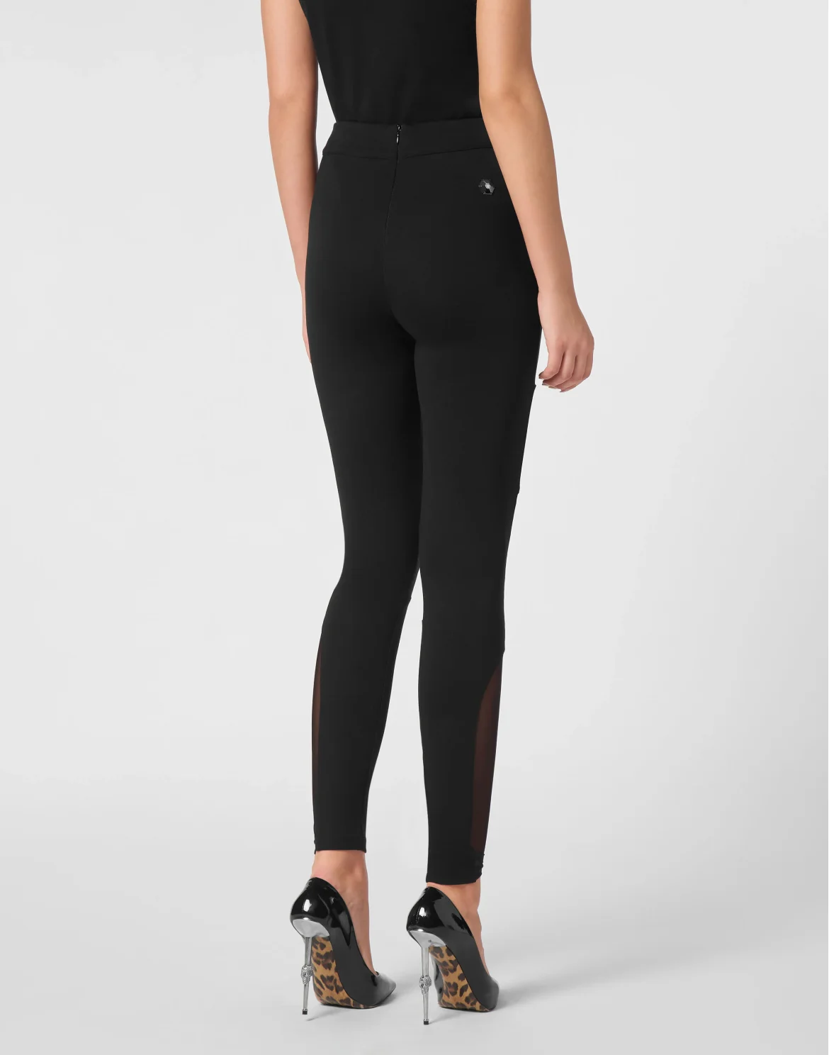 Biker Leggings, цвет: Черный