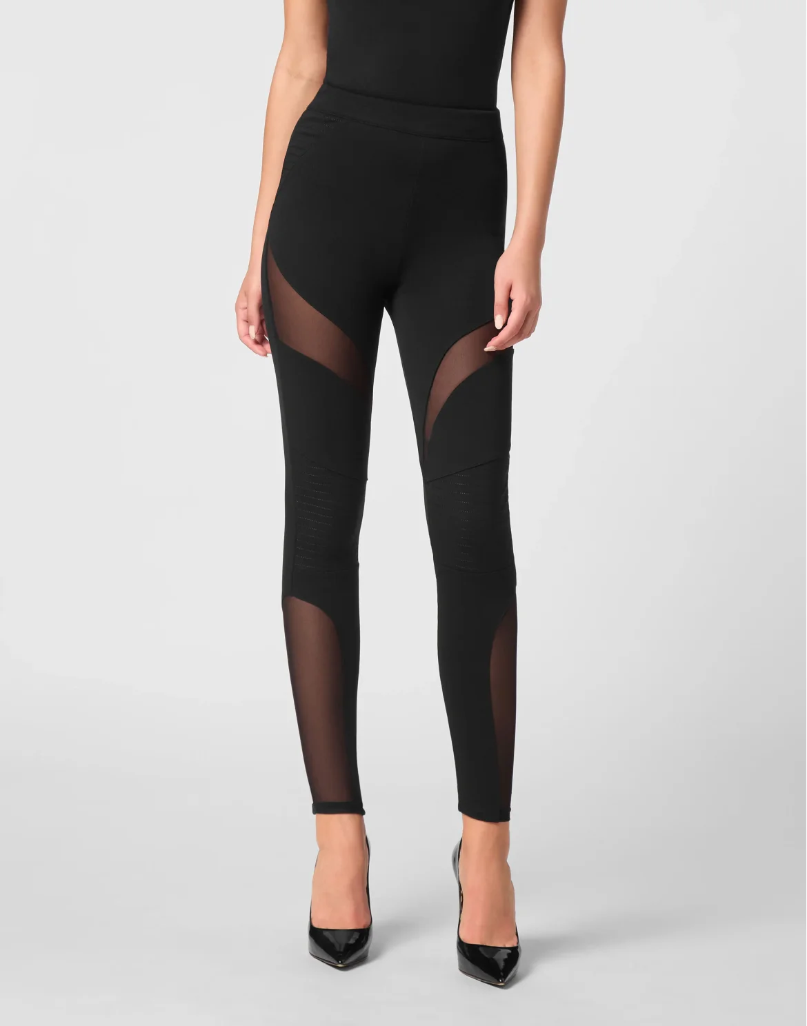 Biker Leggings, цвет: Черный