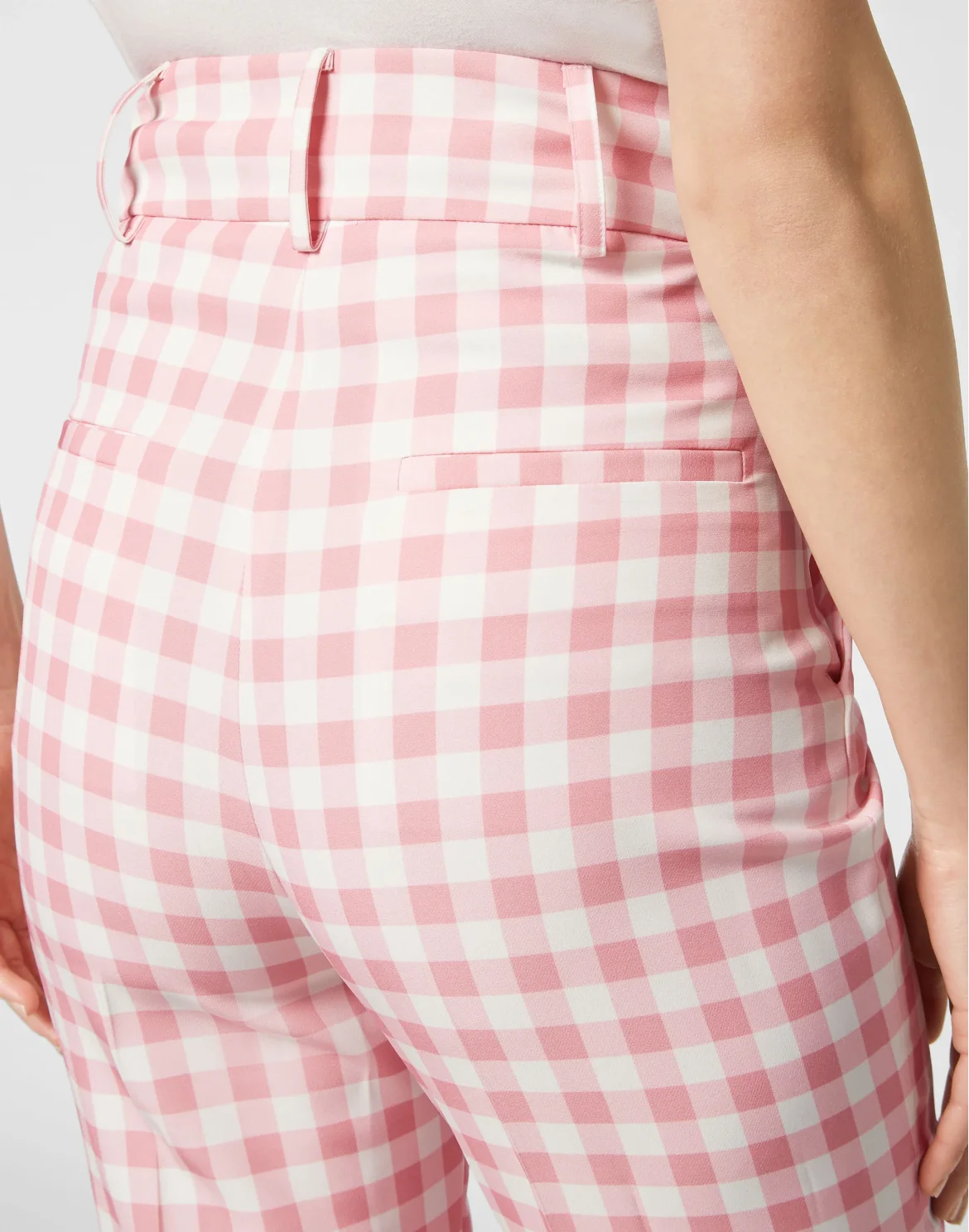 Vichy Office Trousers, цвет: Розовый